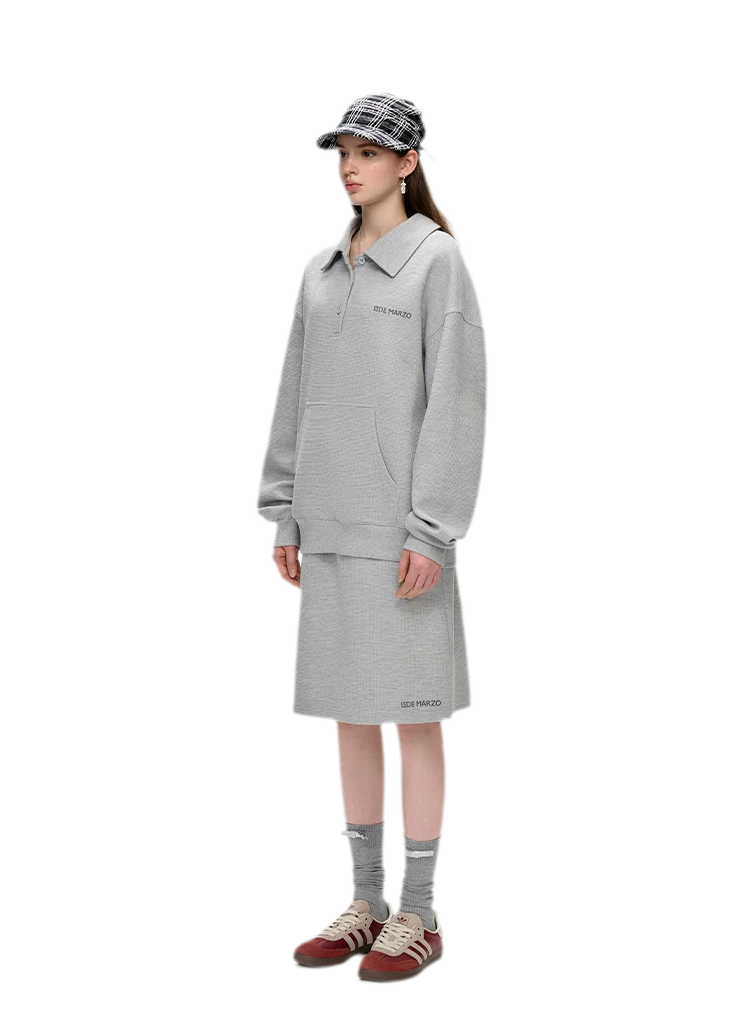 Polo Waffle Doll Hoodie