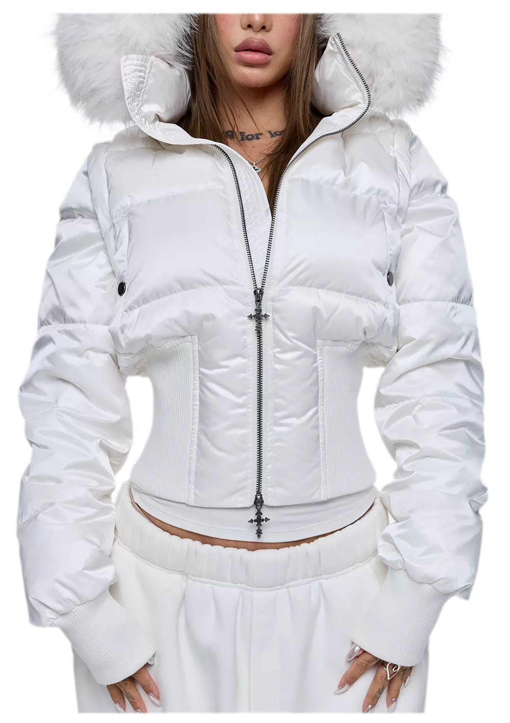 Fur Hood Down Jacket