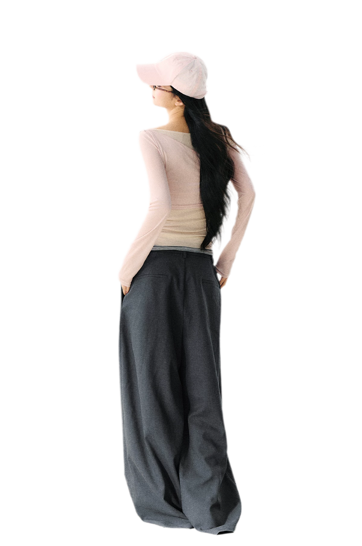 Asymmetric Tie Shoulder Tee