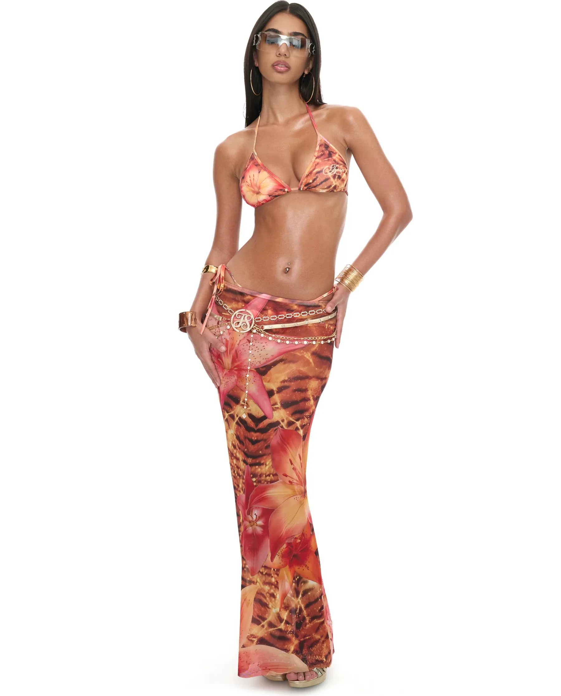 Original Tiger Print Bikini Set