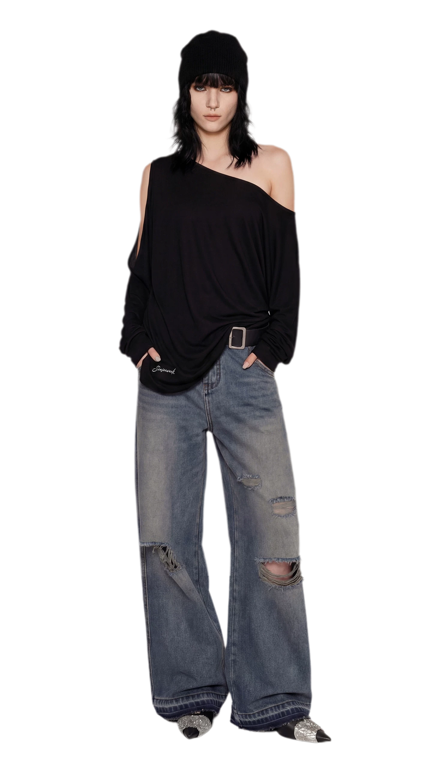 One-Shoulder Top