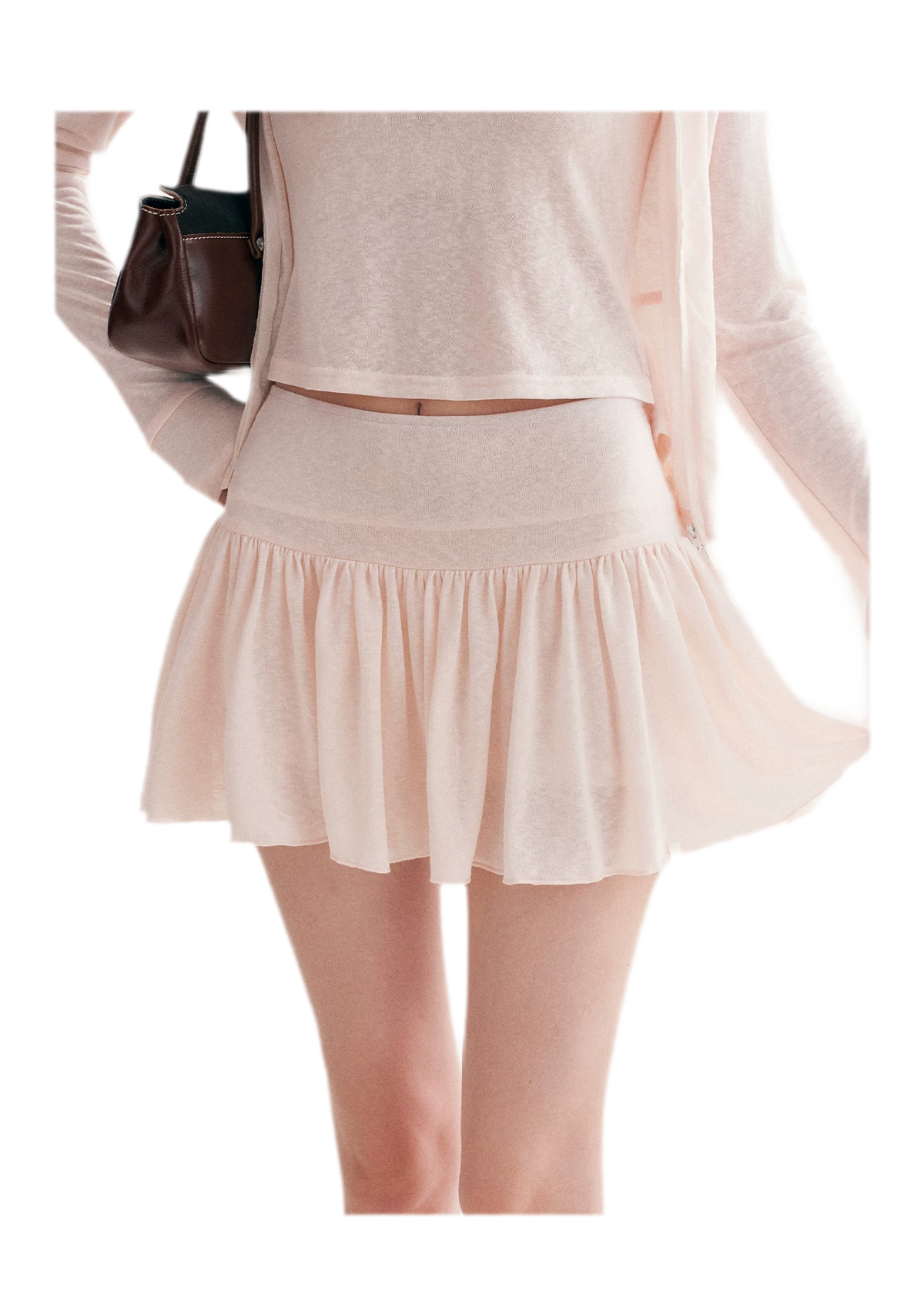Lyocell Hooded Skirt Set