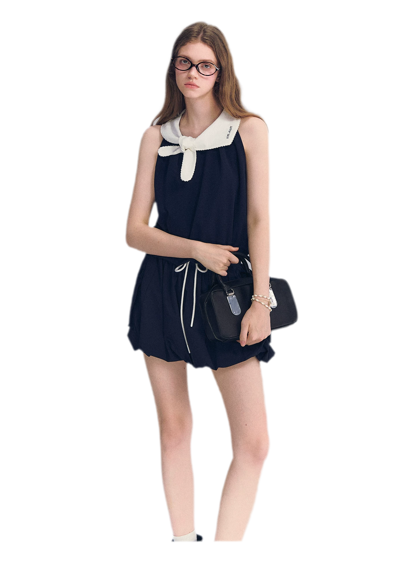 Rabbit Ear Peplum Top