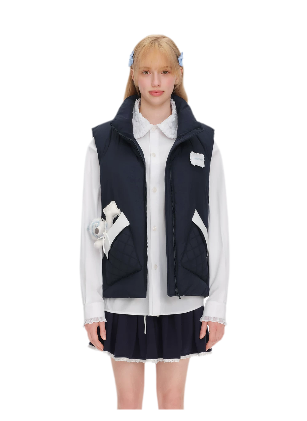 Quilted Bear Down Vest