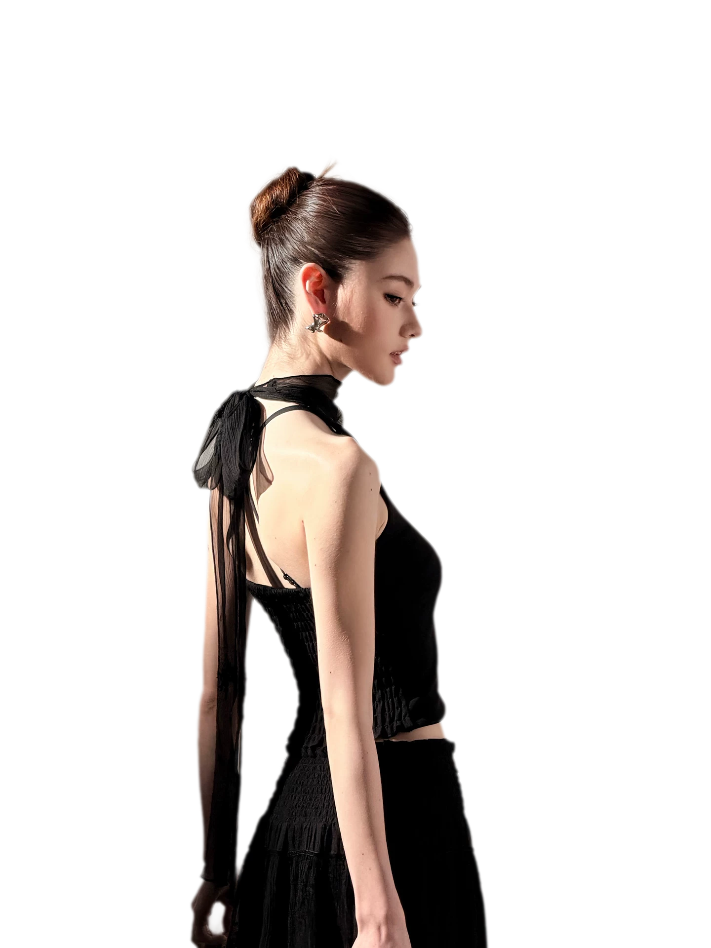Halter Neck Bow Top