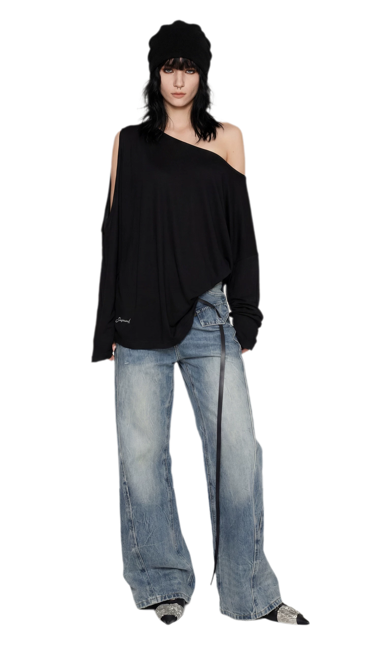 One-Shoulder Top