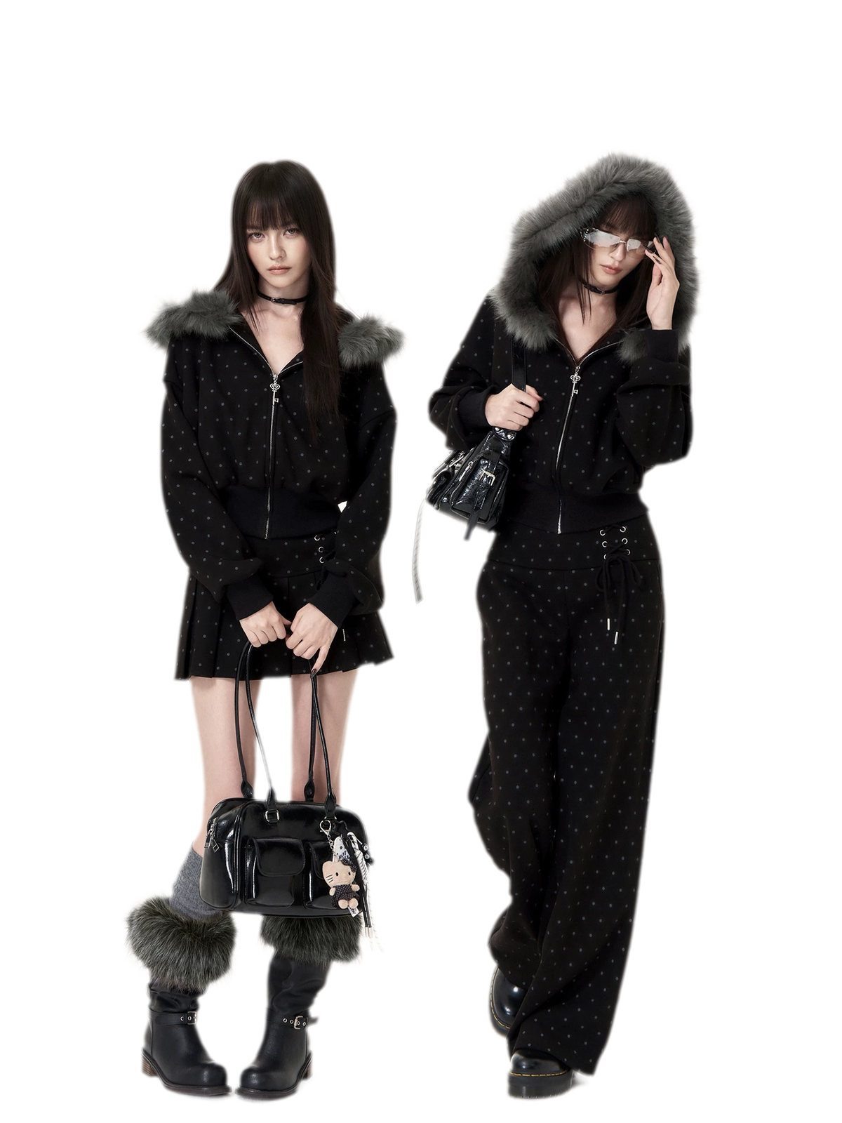 Fleece-Punkte-Set