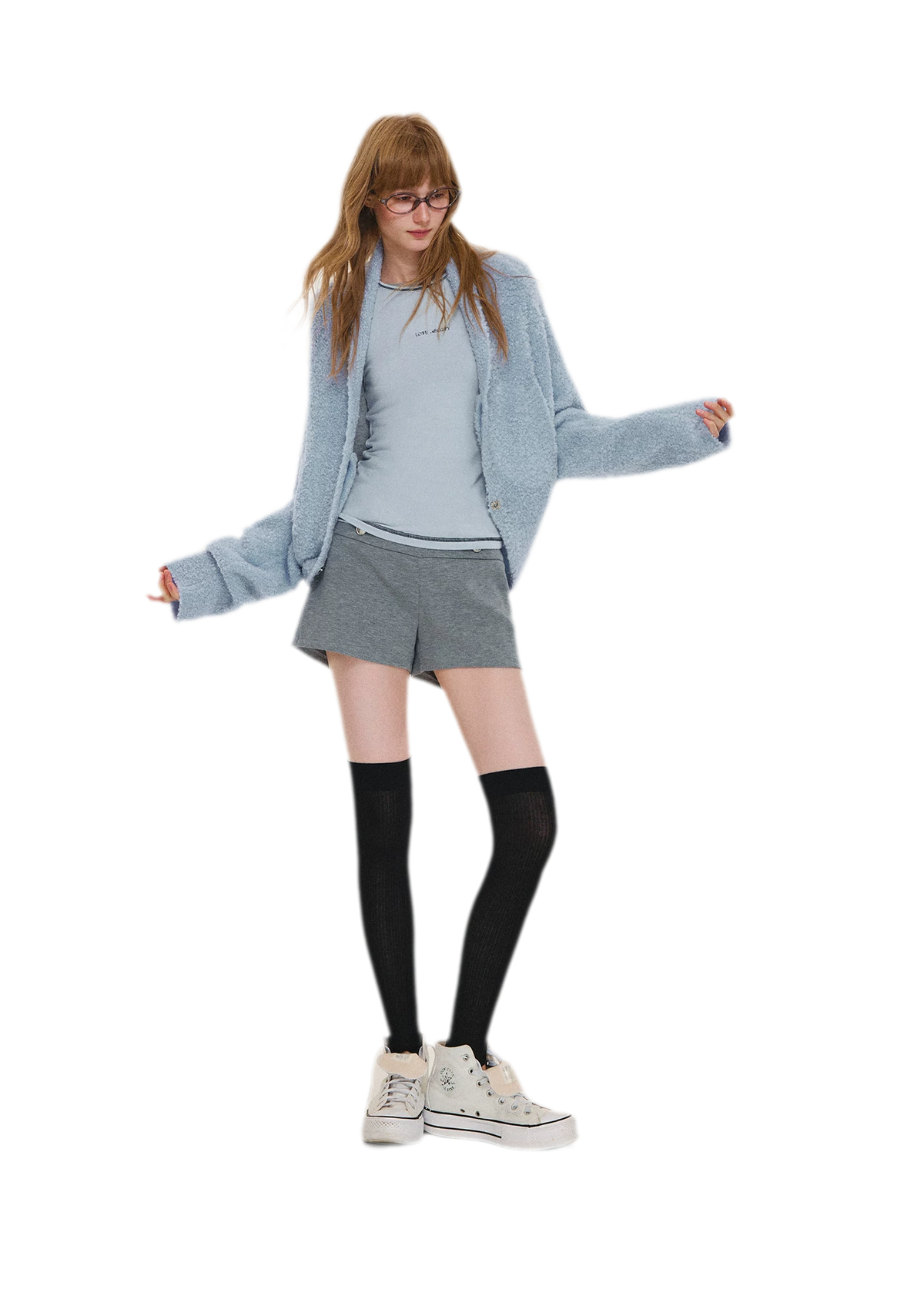 Modal Napoleon Button Shorts