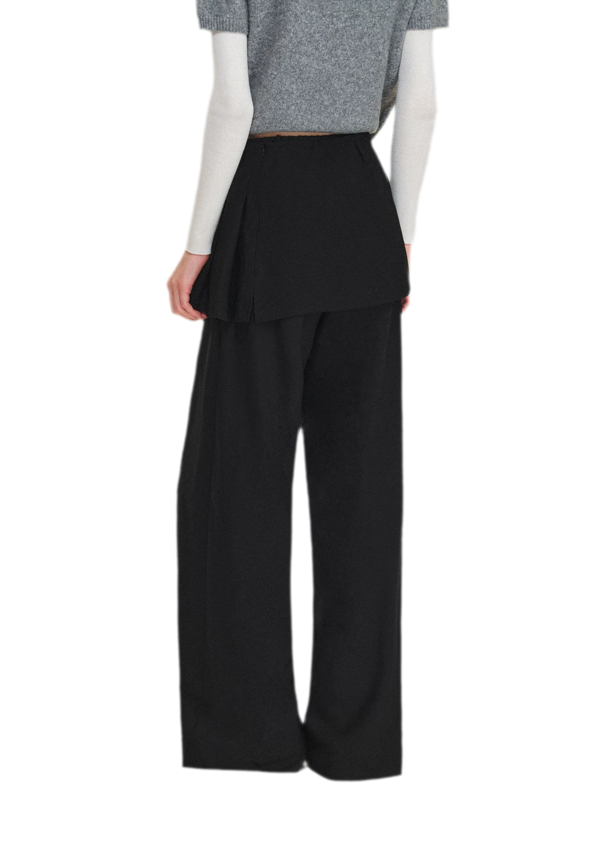Abnehmbare Lagen-Hose mit weitem Bein