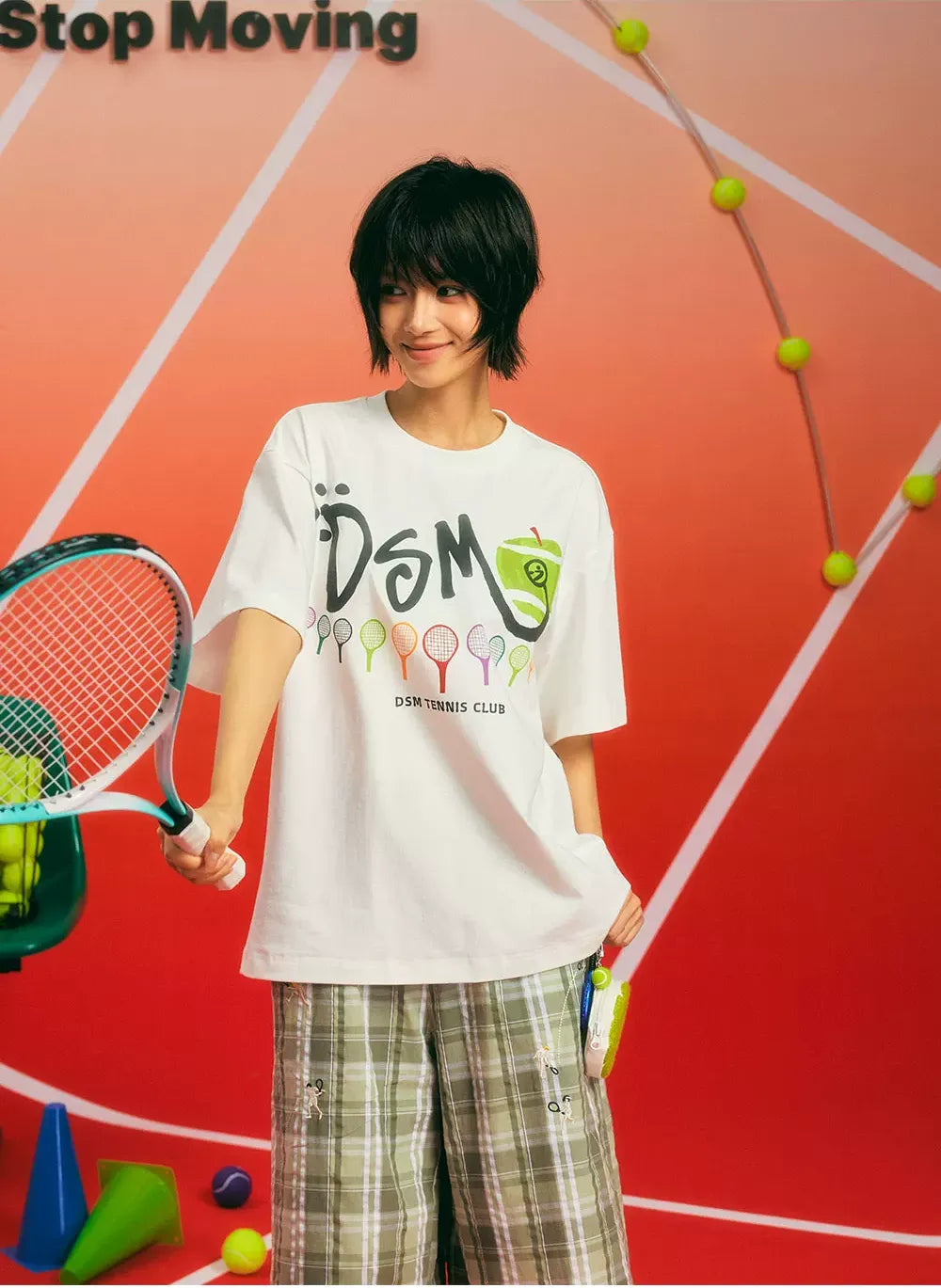 Cooling Graphic Tennis T-Shirt