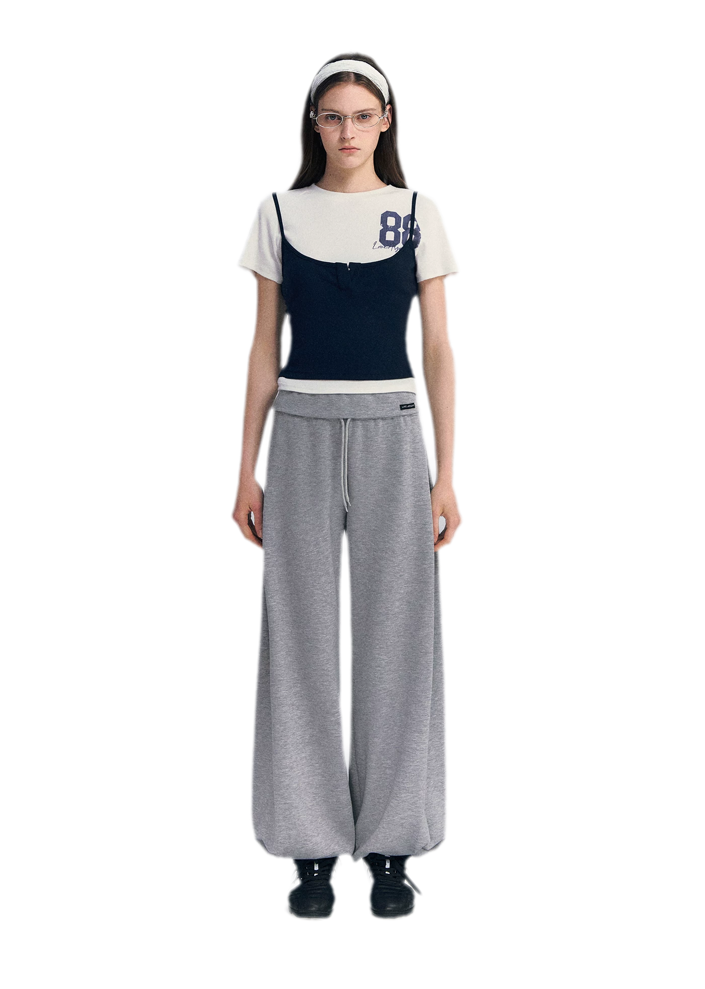 Modal Lantern Leg Pants