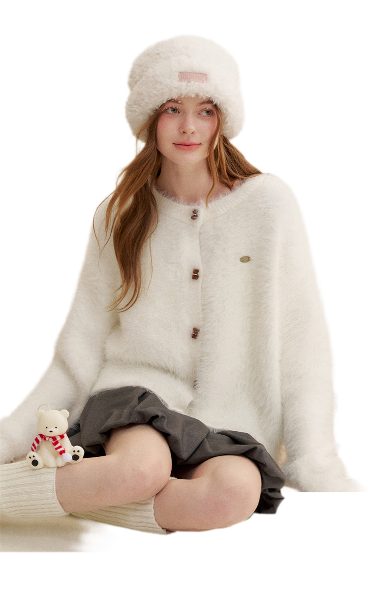 Snow Bear Knit Cardigan