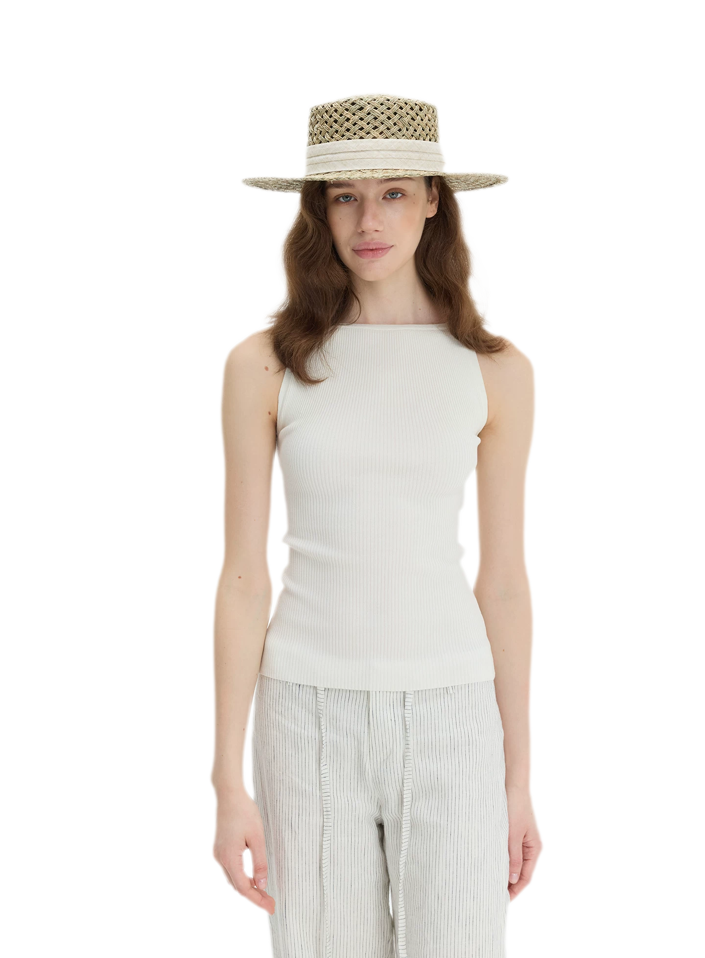 Lyocell Linen Ribbed Camisole