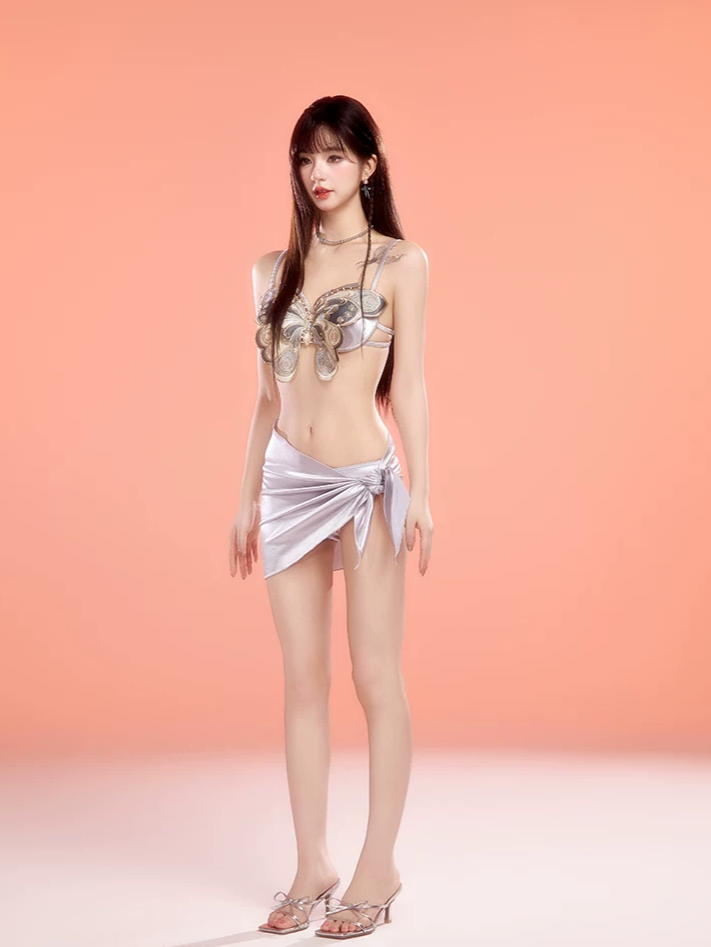 Butterfly Underwire Bikini Set