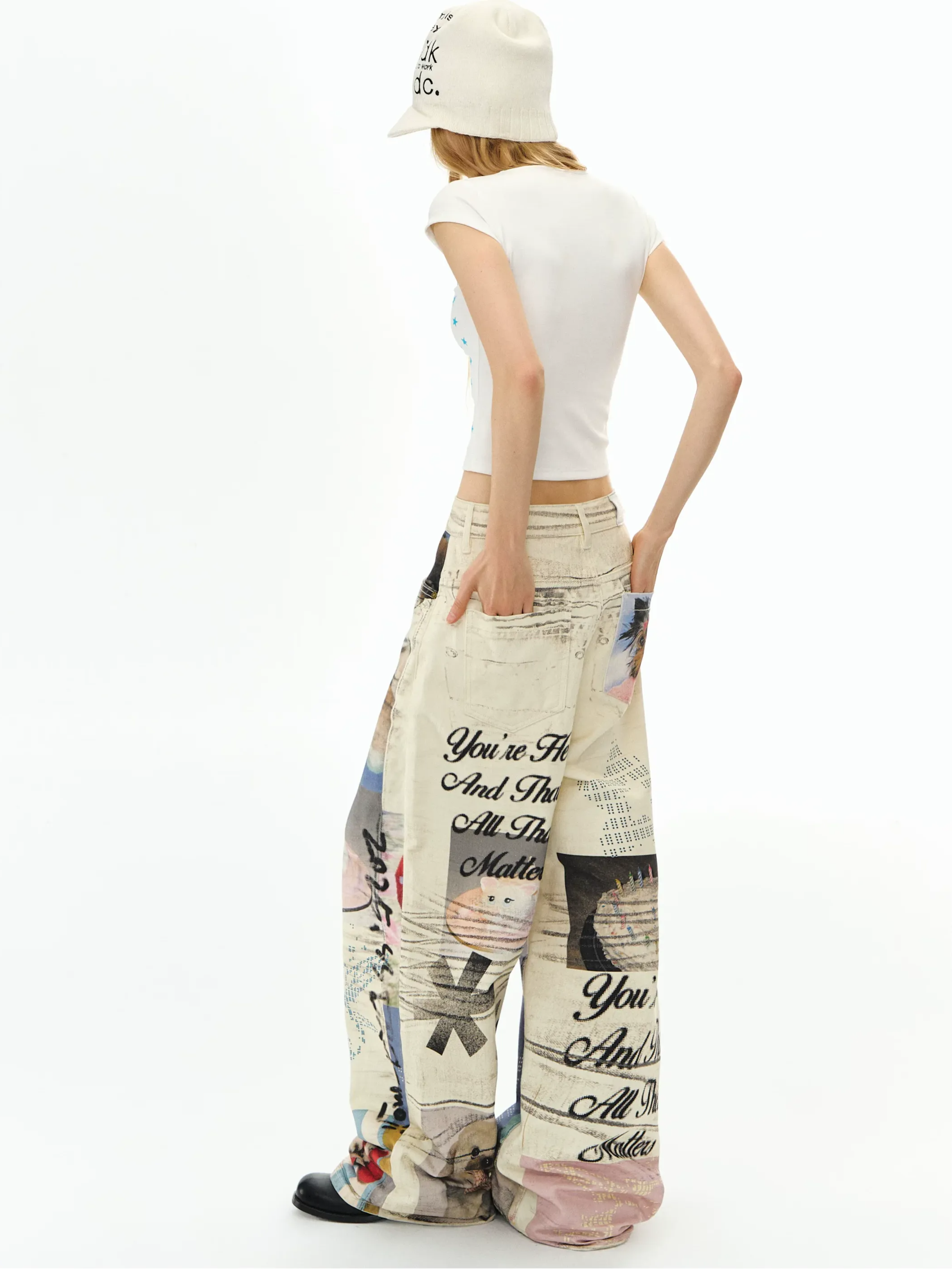 Star Print Regular Tee