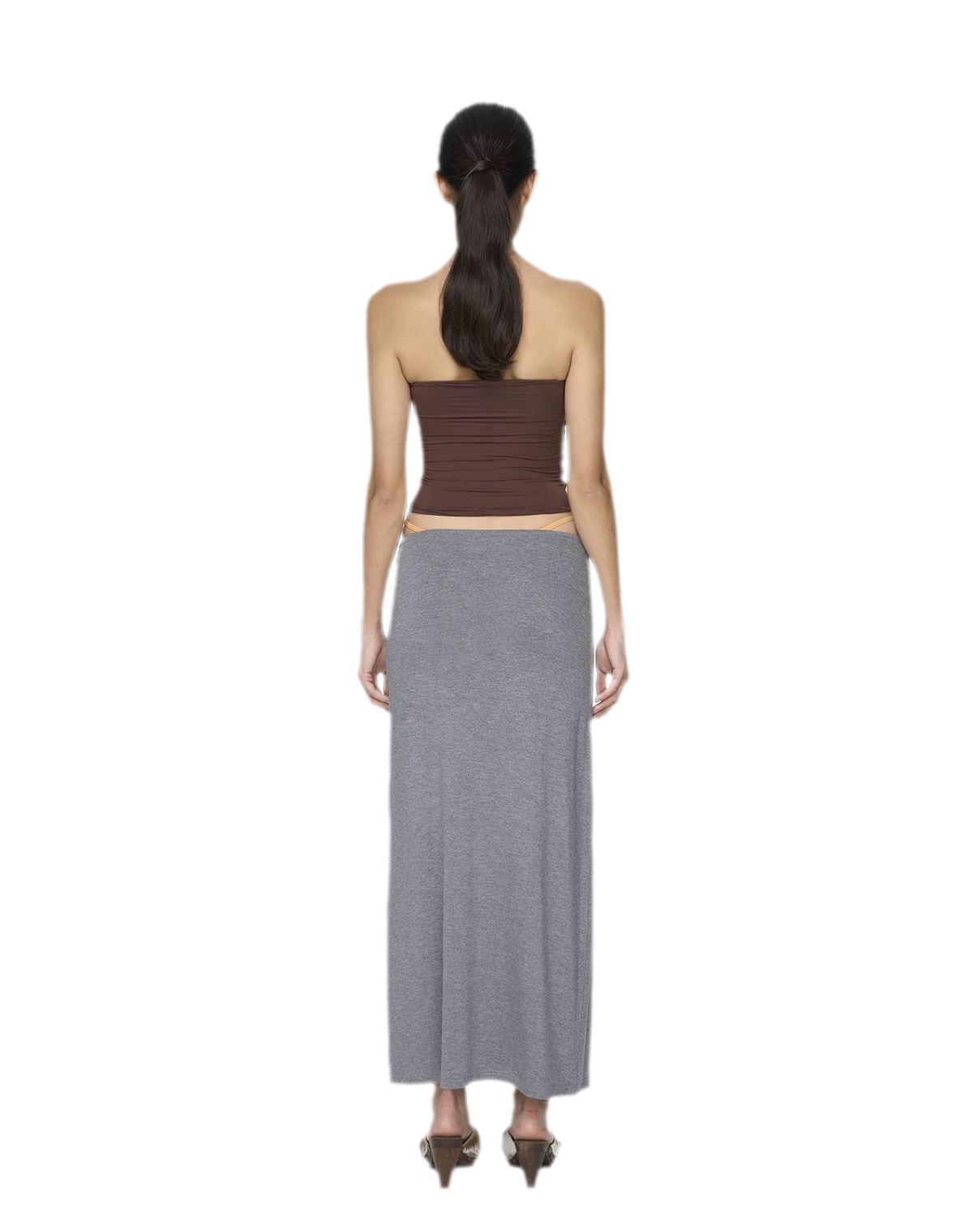Straight Tube Midi Dress