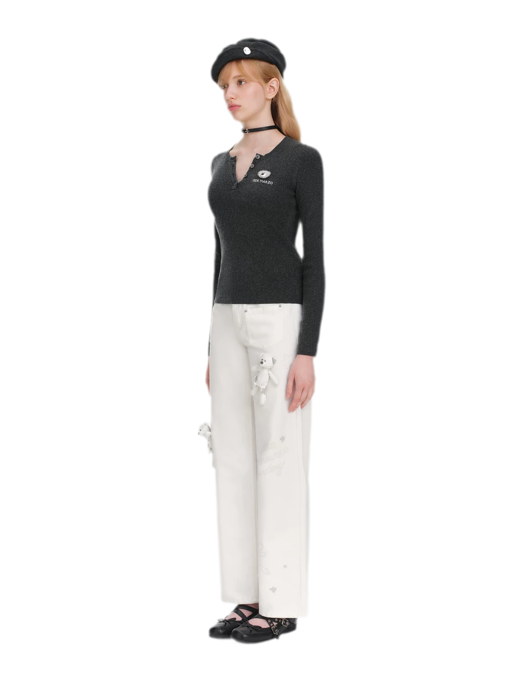 Textured Knit Undershirt