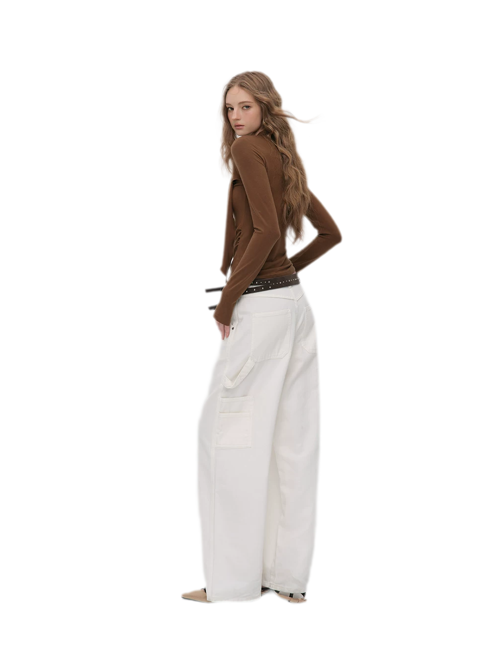 Draped Halter Ruched Top