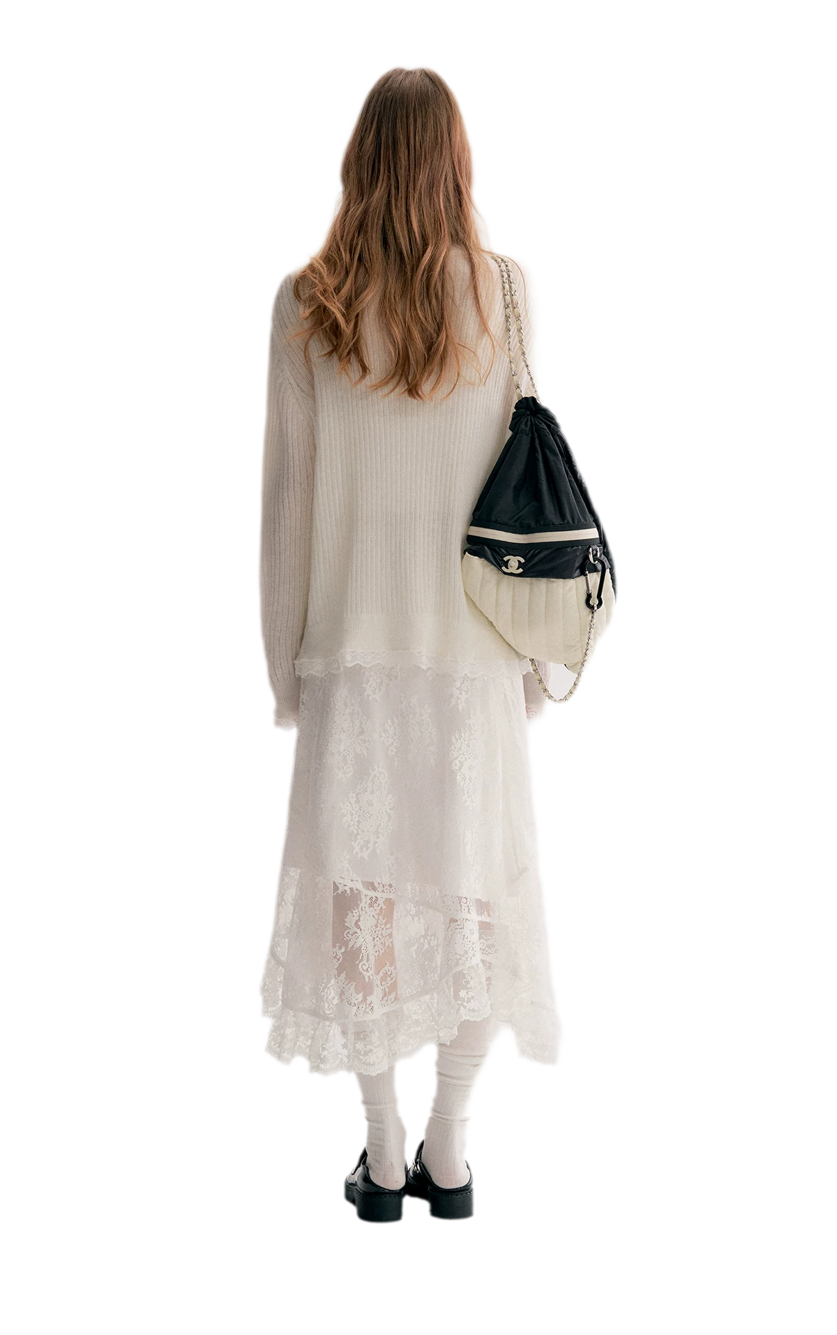 Layered Lace A-Line Skirt