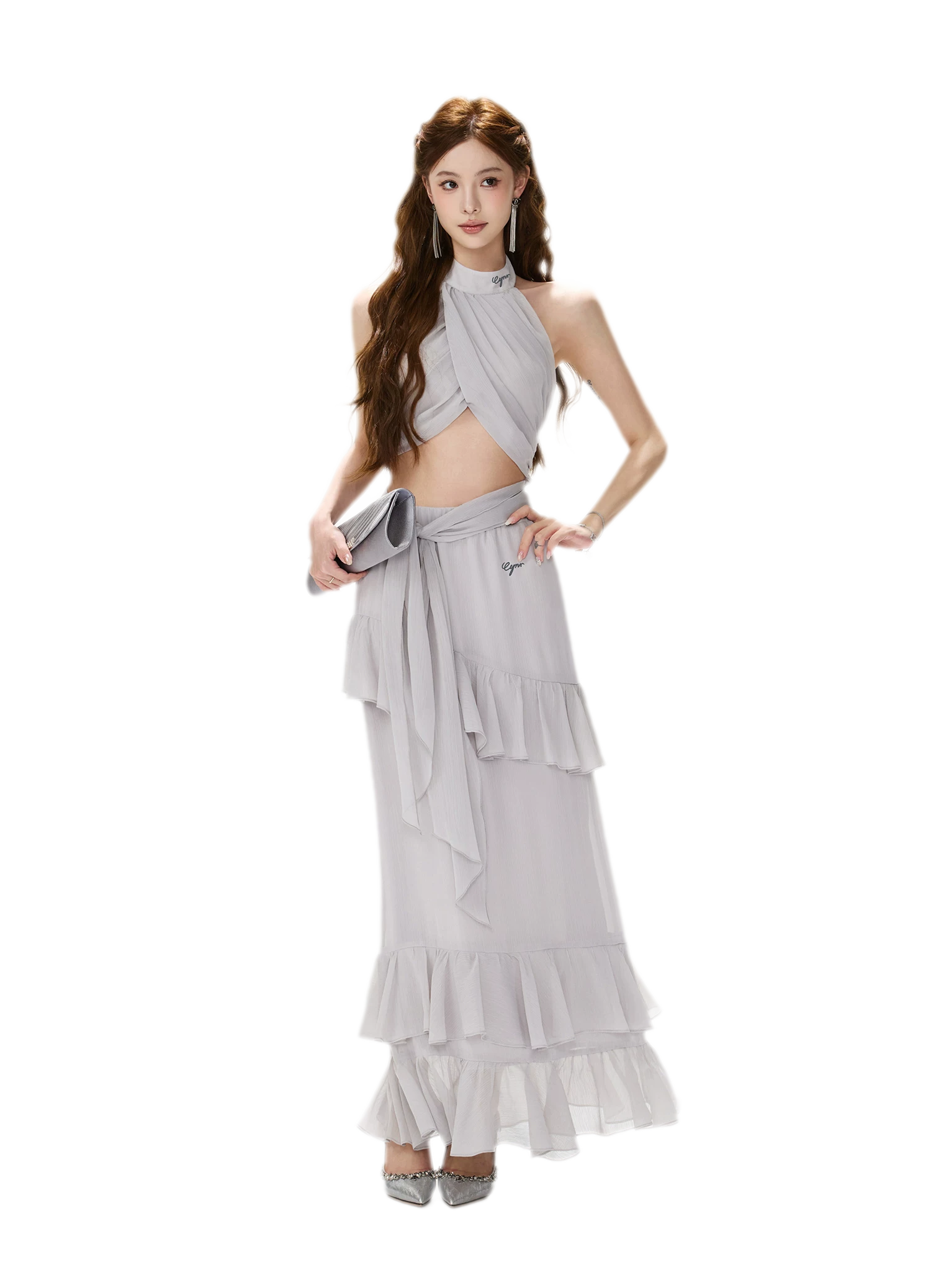 CYNR Ash Grey Halter Set – view 10