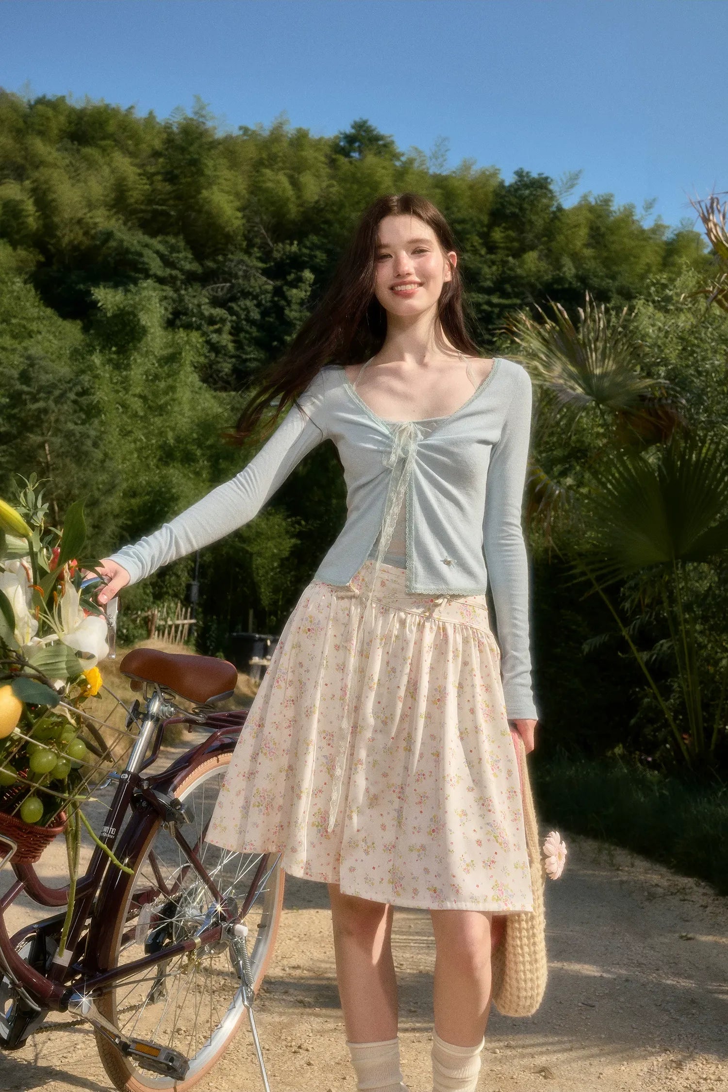 Skin-Feel Lace Cardigan
