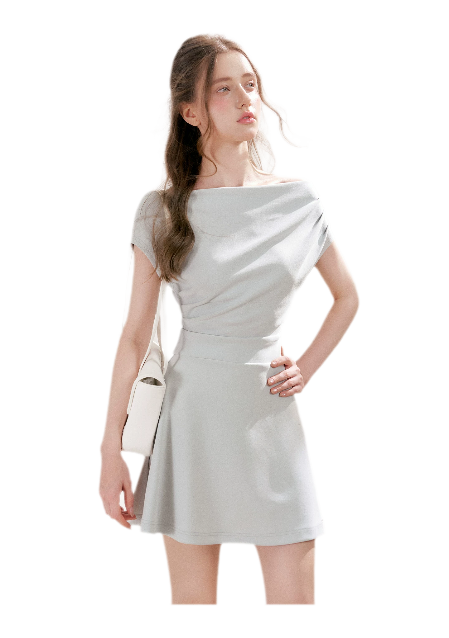 One-Shoulder Mini Dress