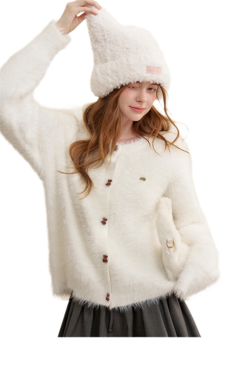 Snow Bear Knit Cardigan