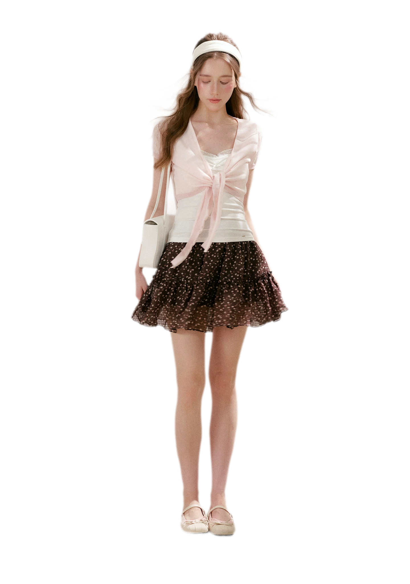 Staycation Ruffled A-Line Floral Skirt