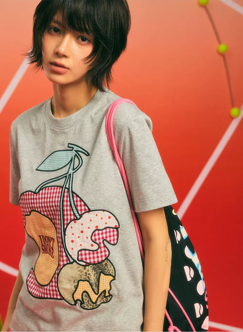 Sorona Fitted Cherry T-Shirt