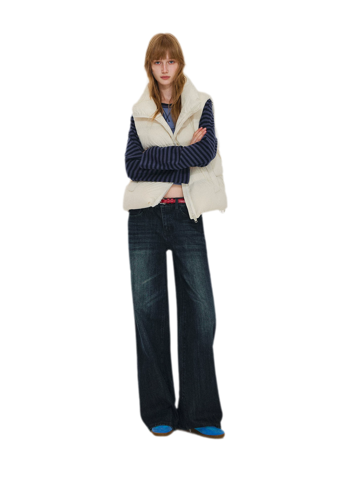 Lightweight Stand Collar Down Vest