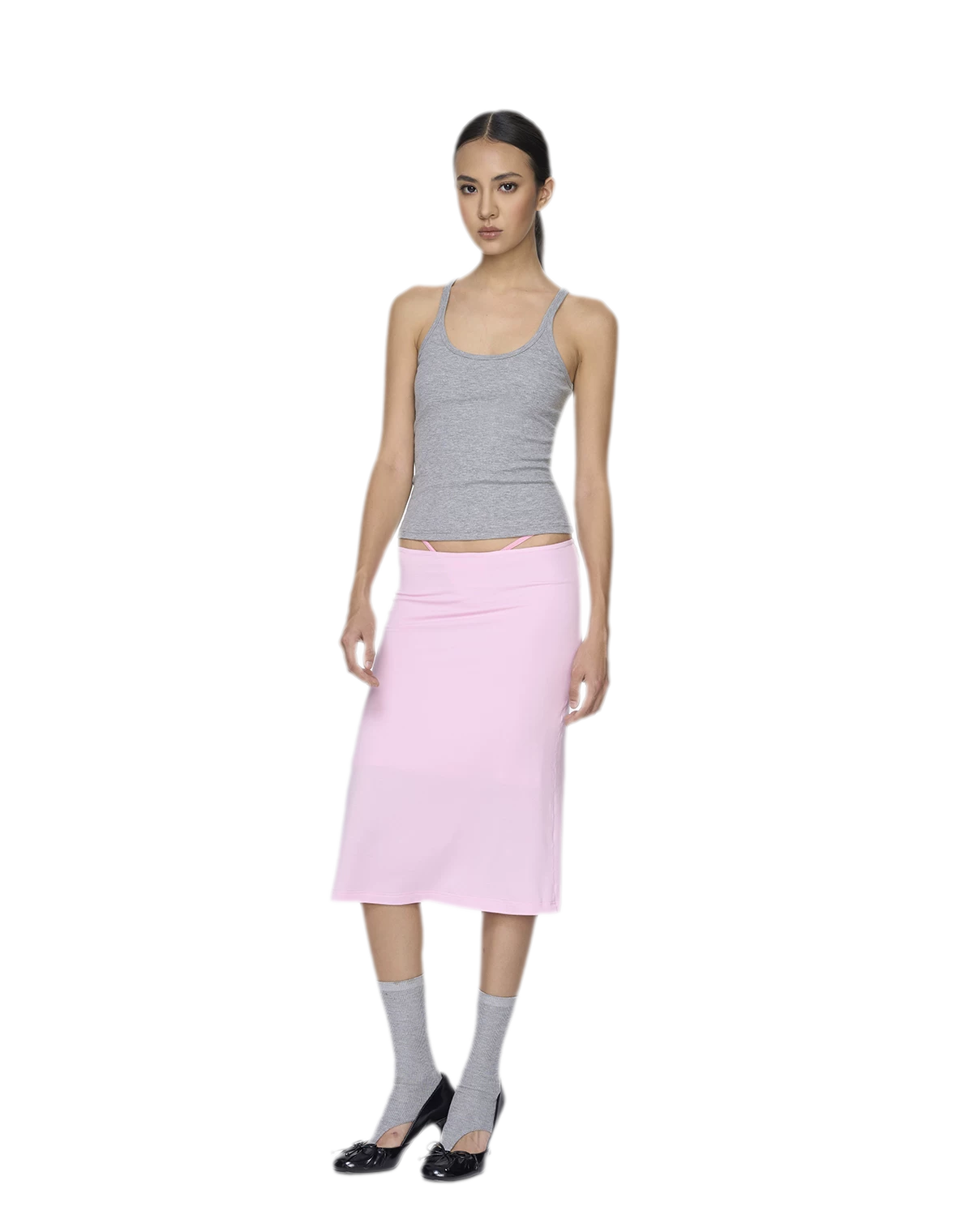 Fishtail Midi Skirt