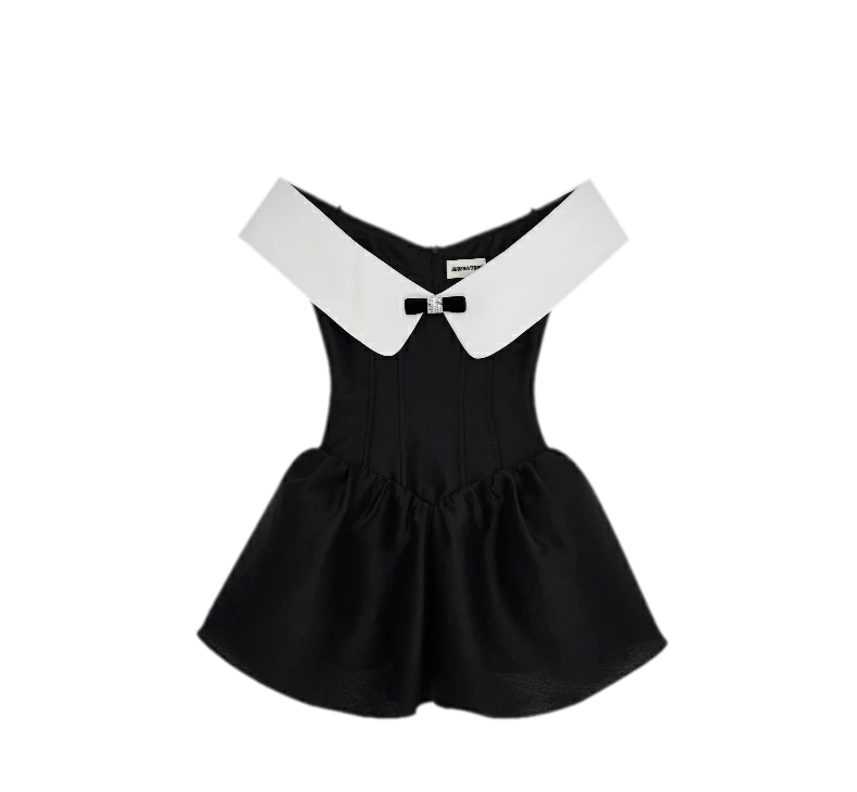 Off-Shoulder Short Dress