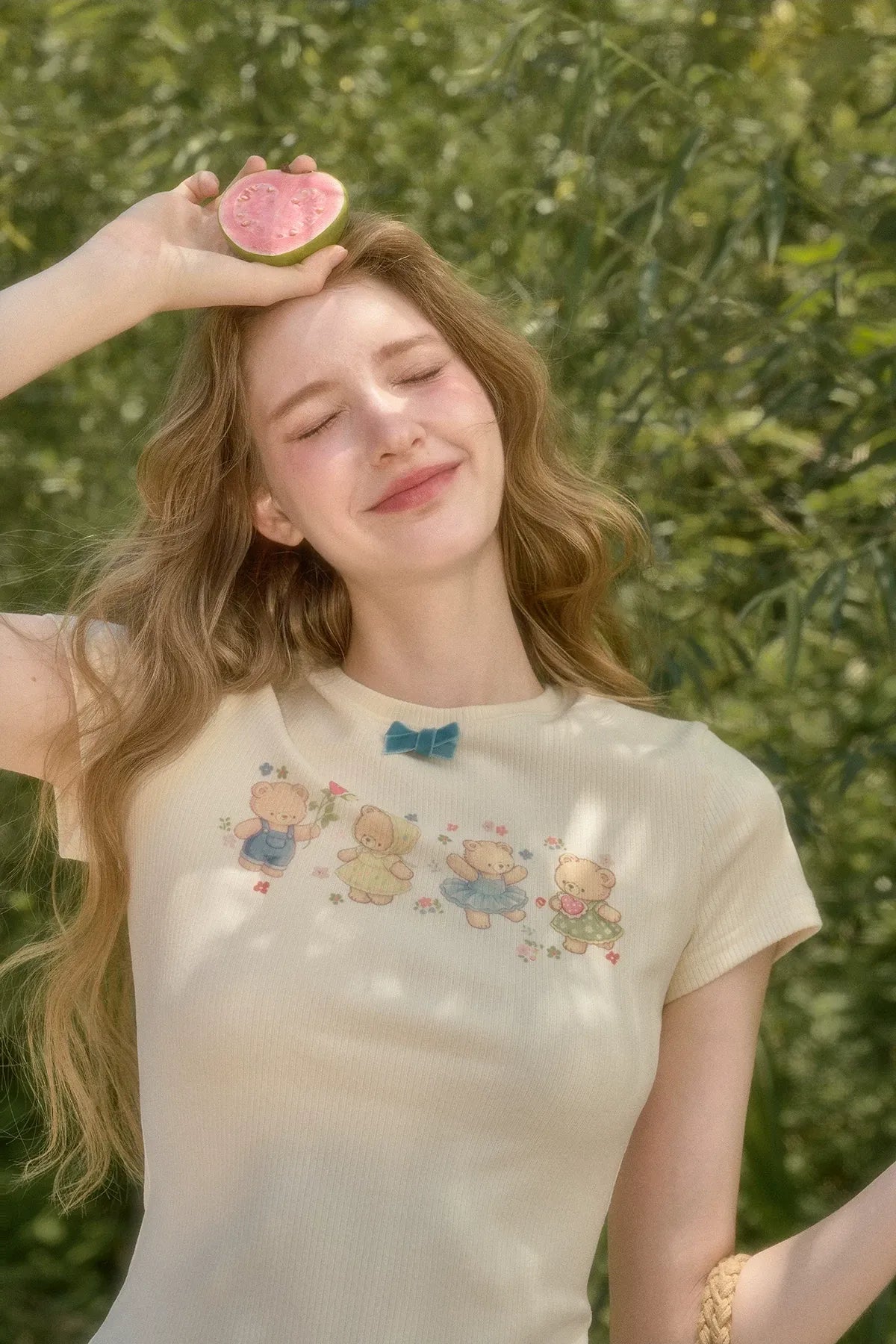 BabyBear Cropped Rib T-Shirt