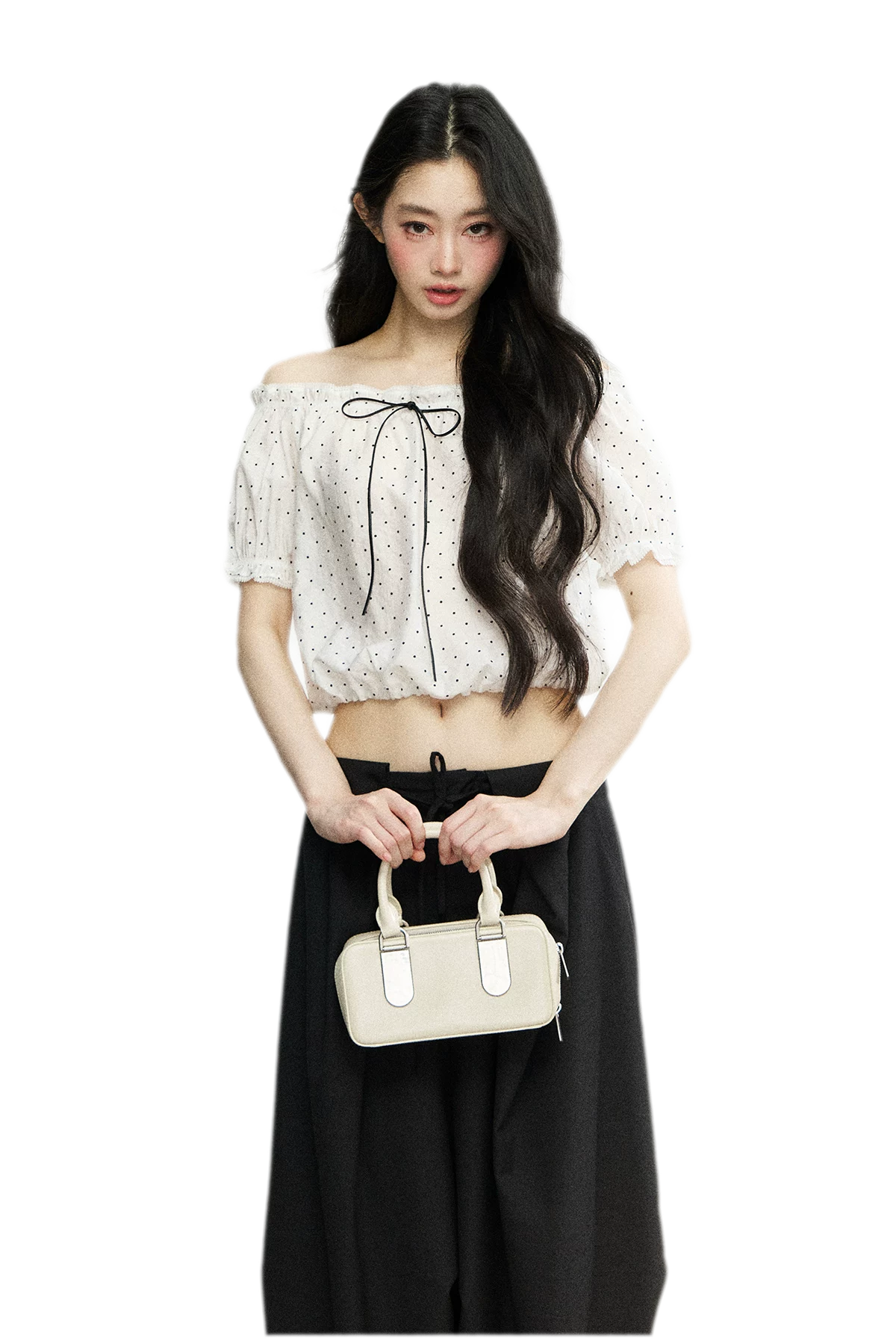Polka Dot Bow Set