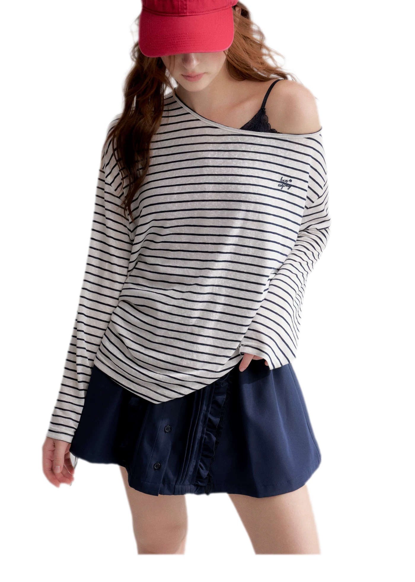 Lyocell Off Shoulder Top
