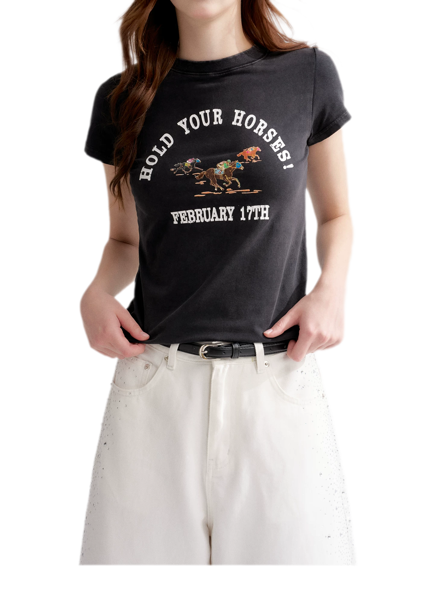 Vintage Horse Print Tee