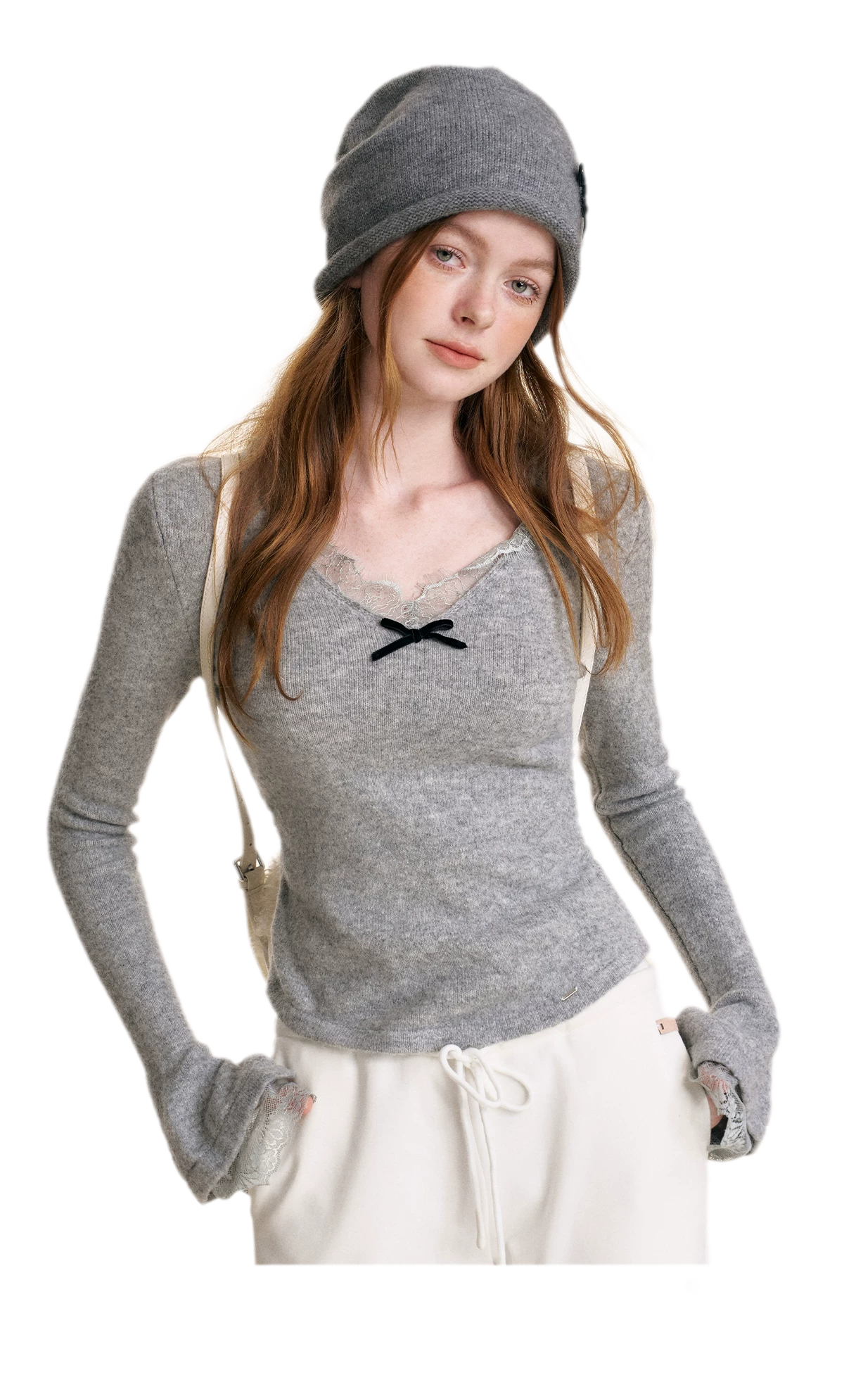 Drawstring High Waist Pants