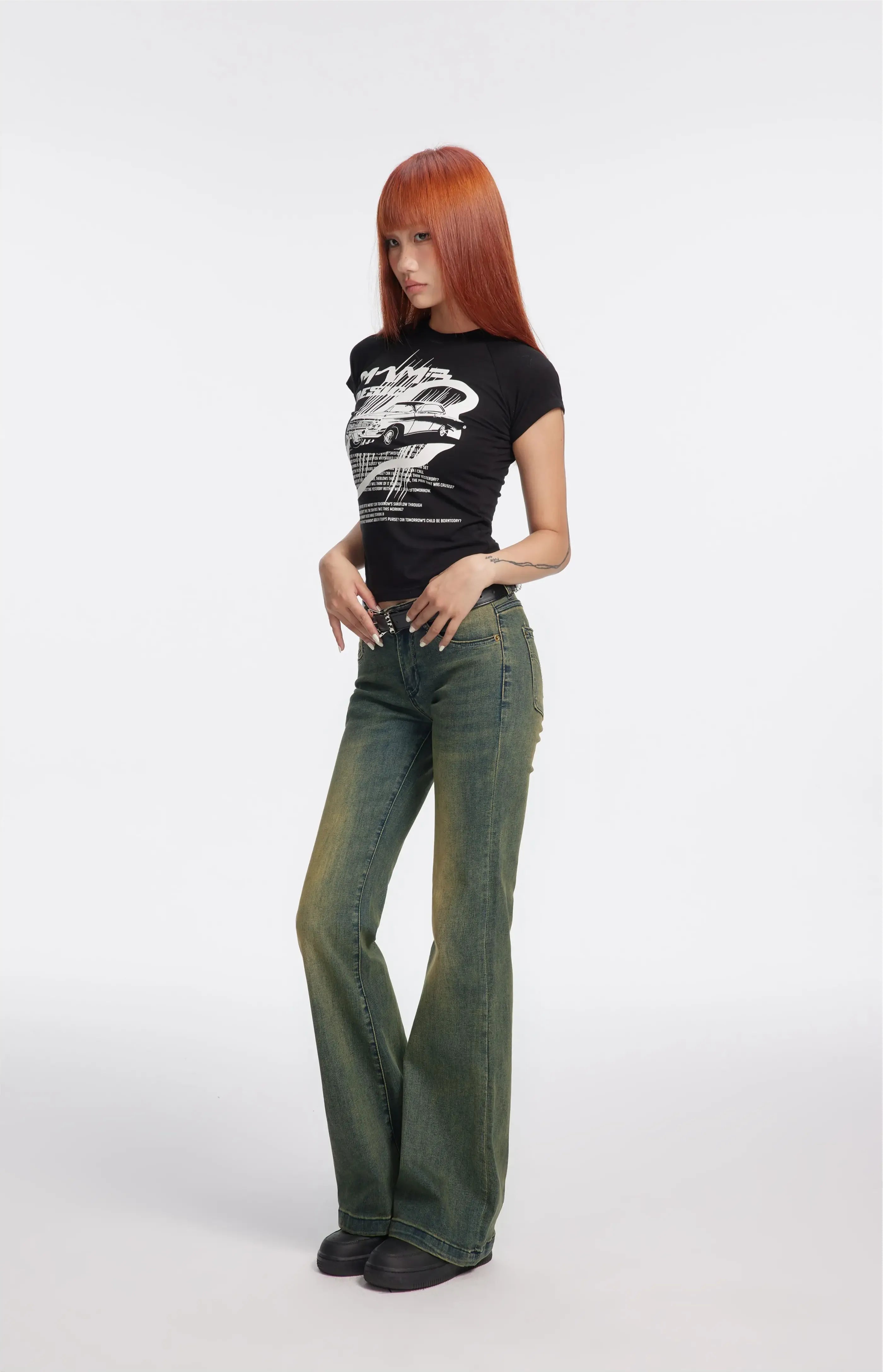 Vintage Micro-Flare Jeans
