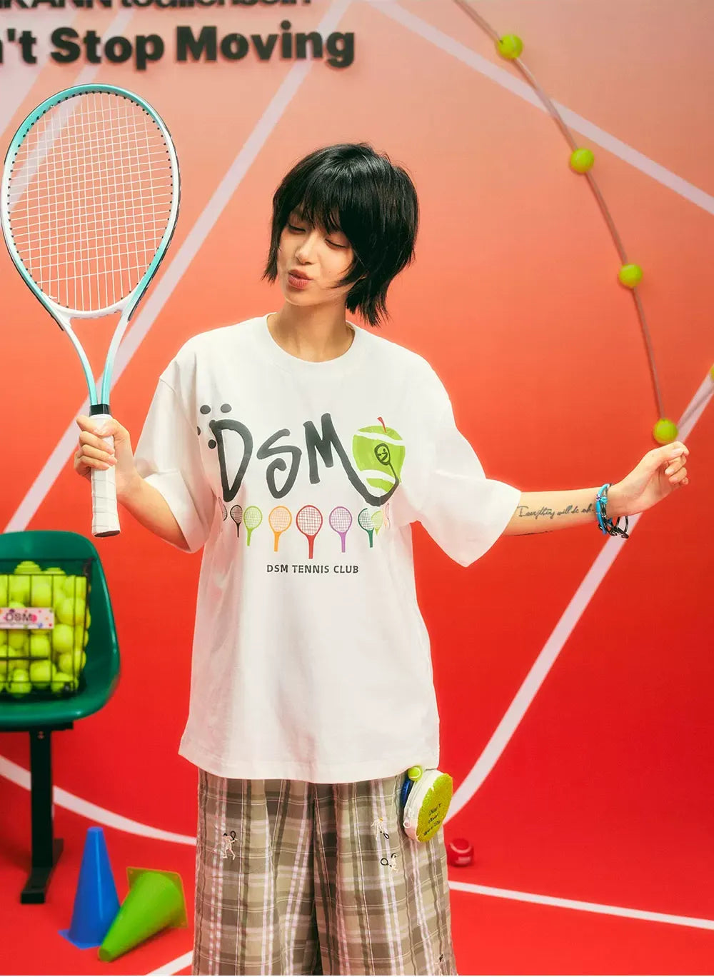 Cooling Graphic Tennis T-Shirt