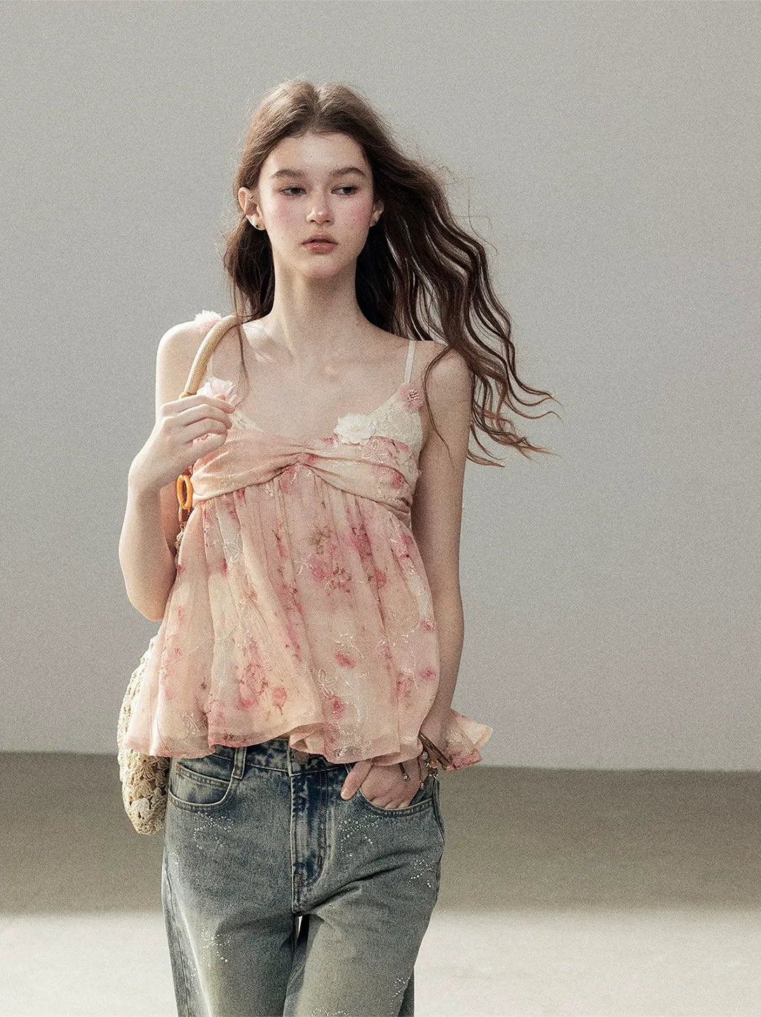 Lace Babydoll Cami
