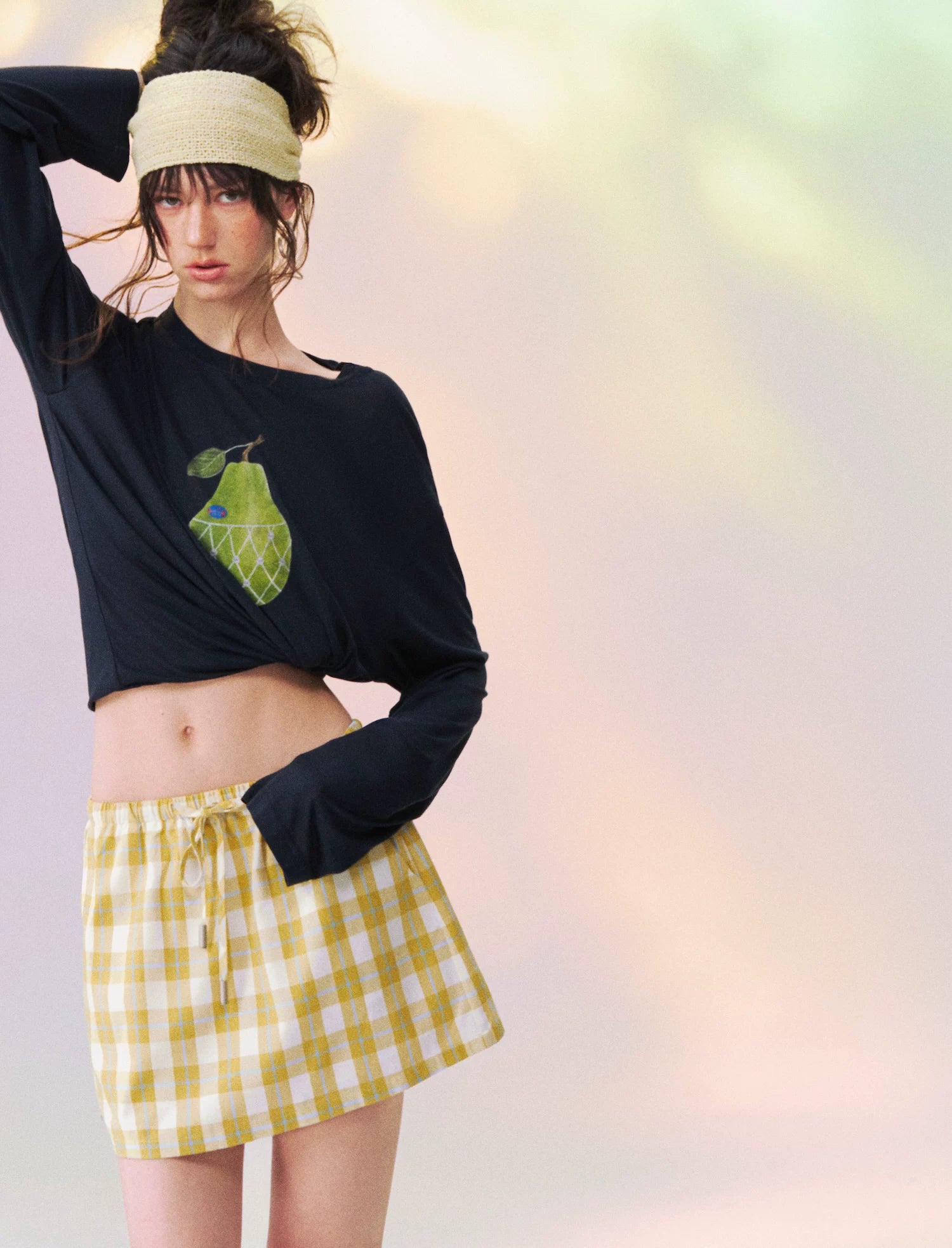 Large Pear Long Sleeve T-shirt