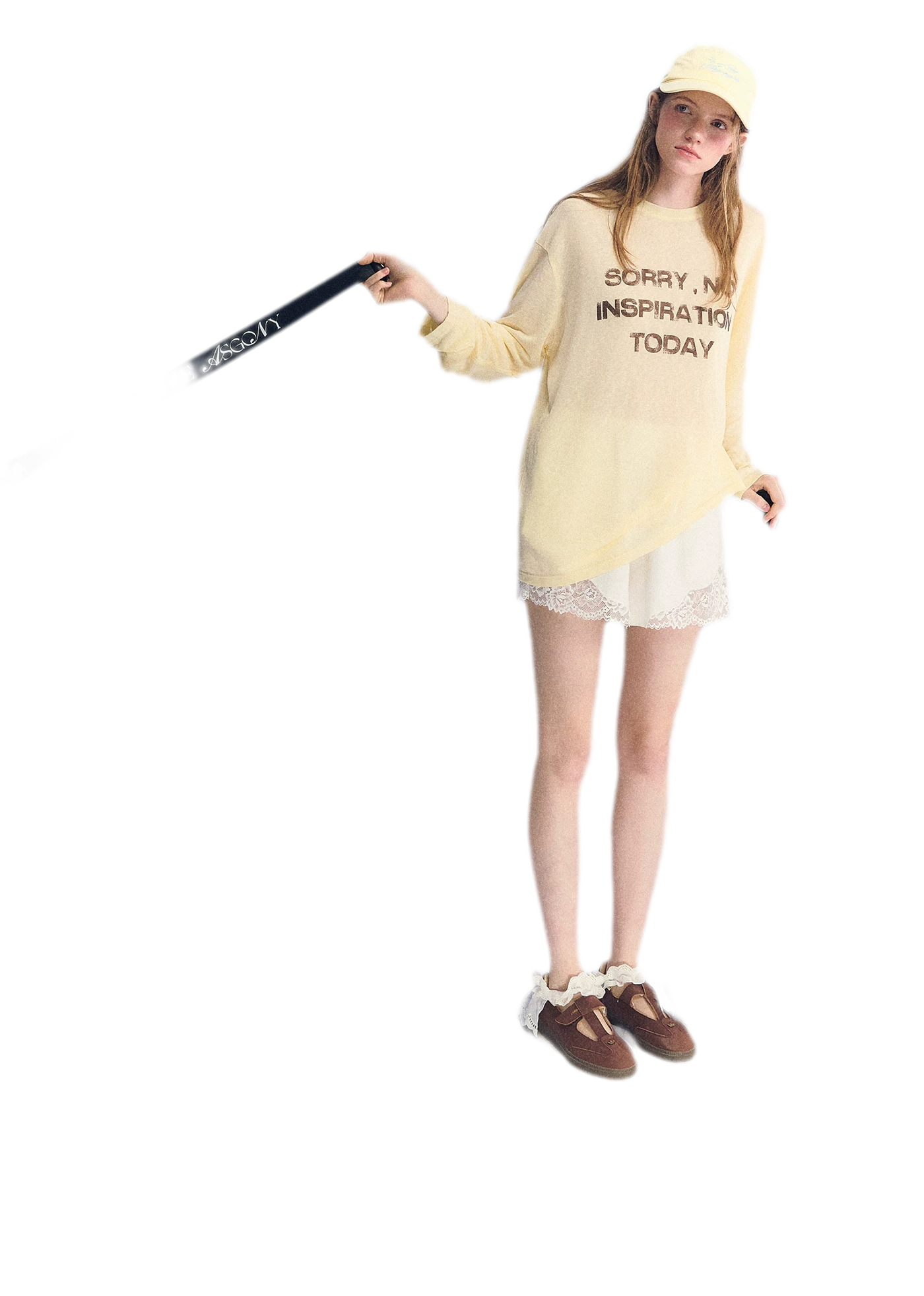 Lyocell Print Long Sleeve Top