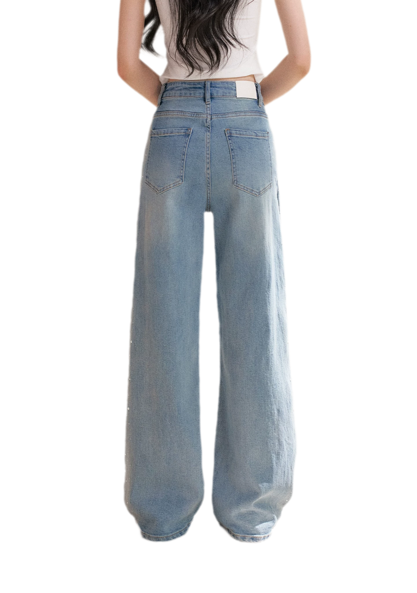 Staycation Straight Leg Moonlight Jeans
