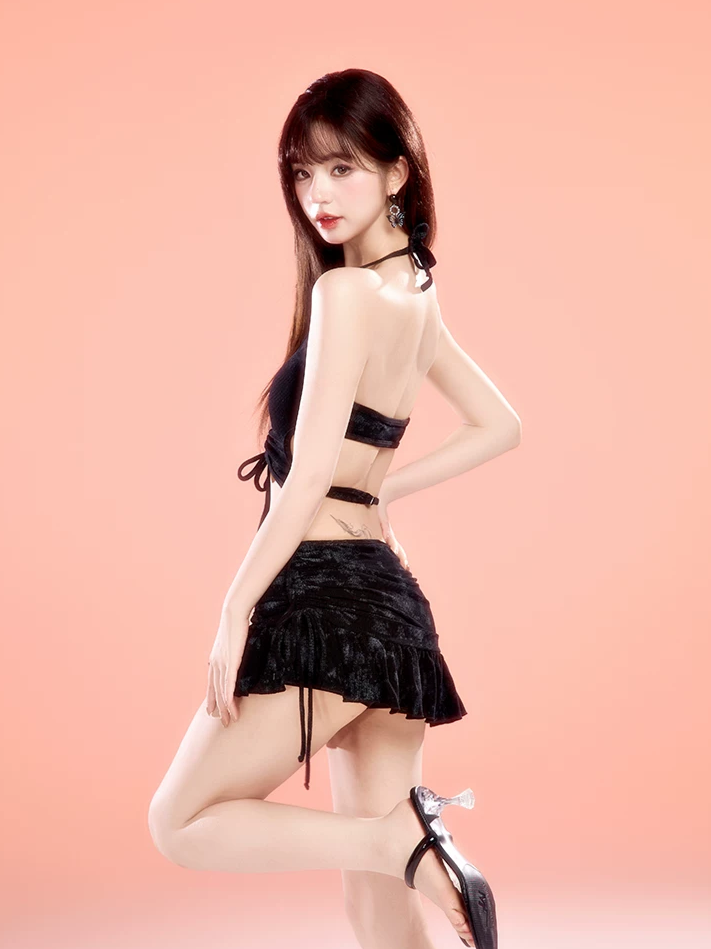 Skirt Shorts Bikini Set