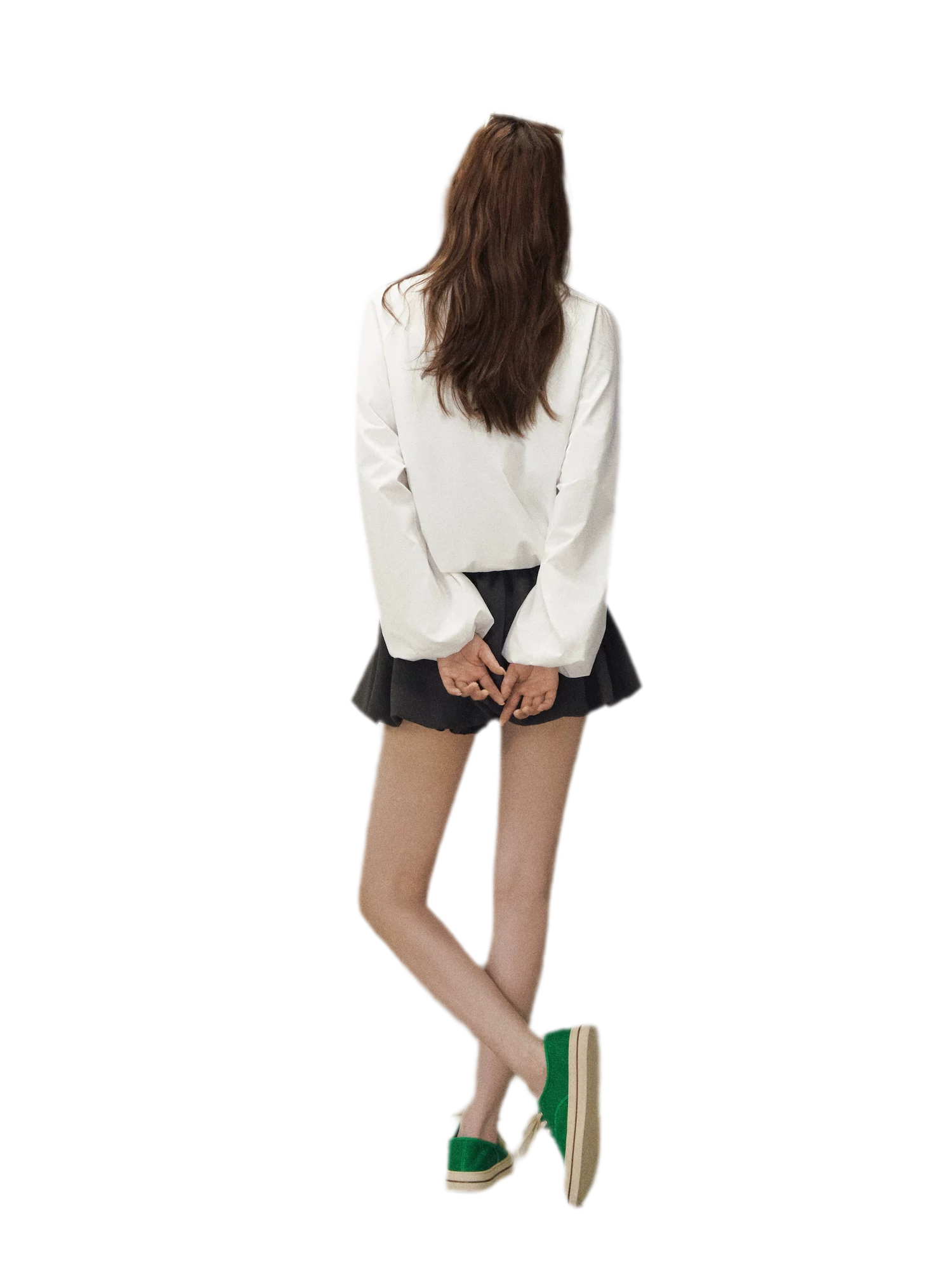 Polka Dot Collar Jacket