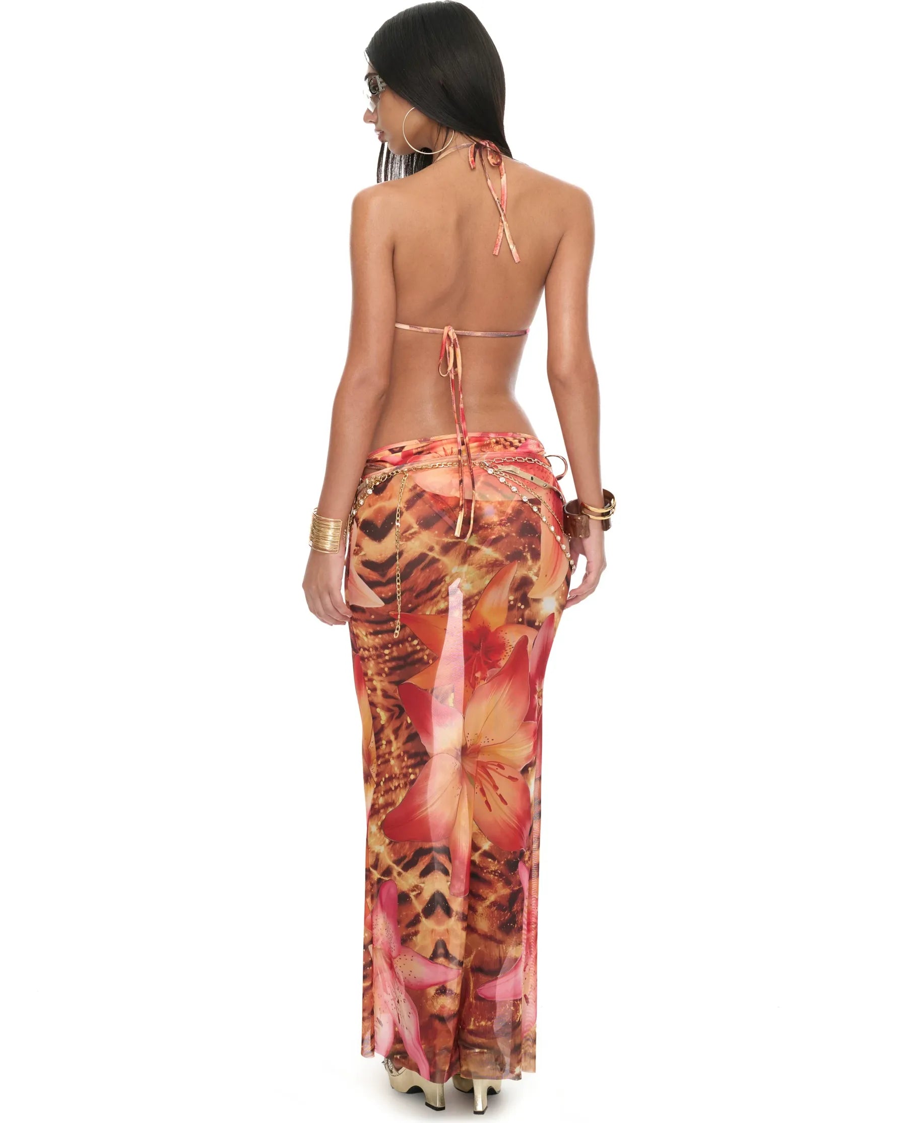 Original Tiger Print Bikini Set