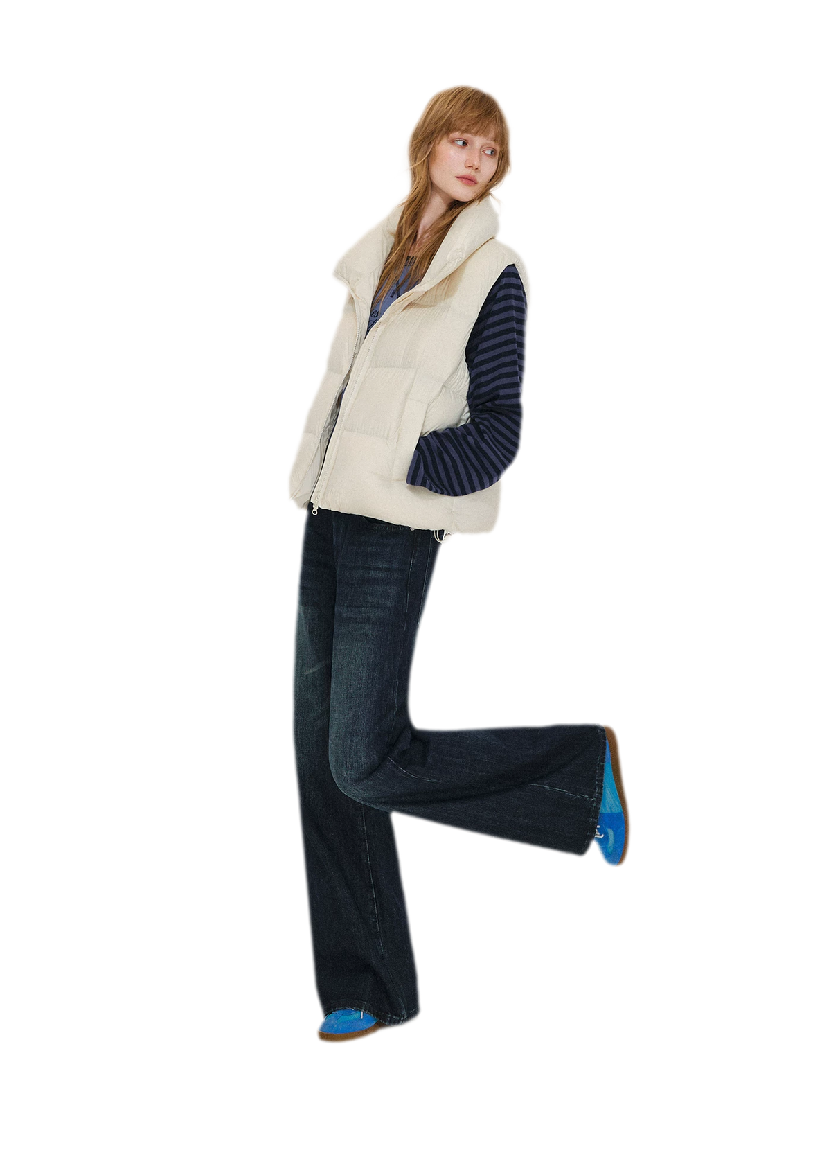 Lightweight Stand Collar Down Vest