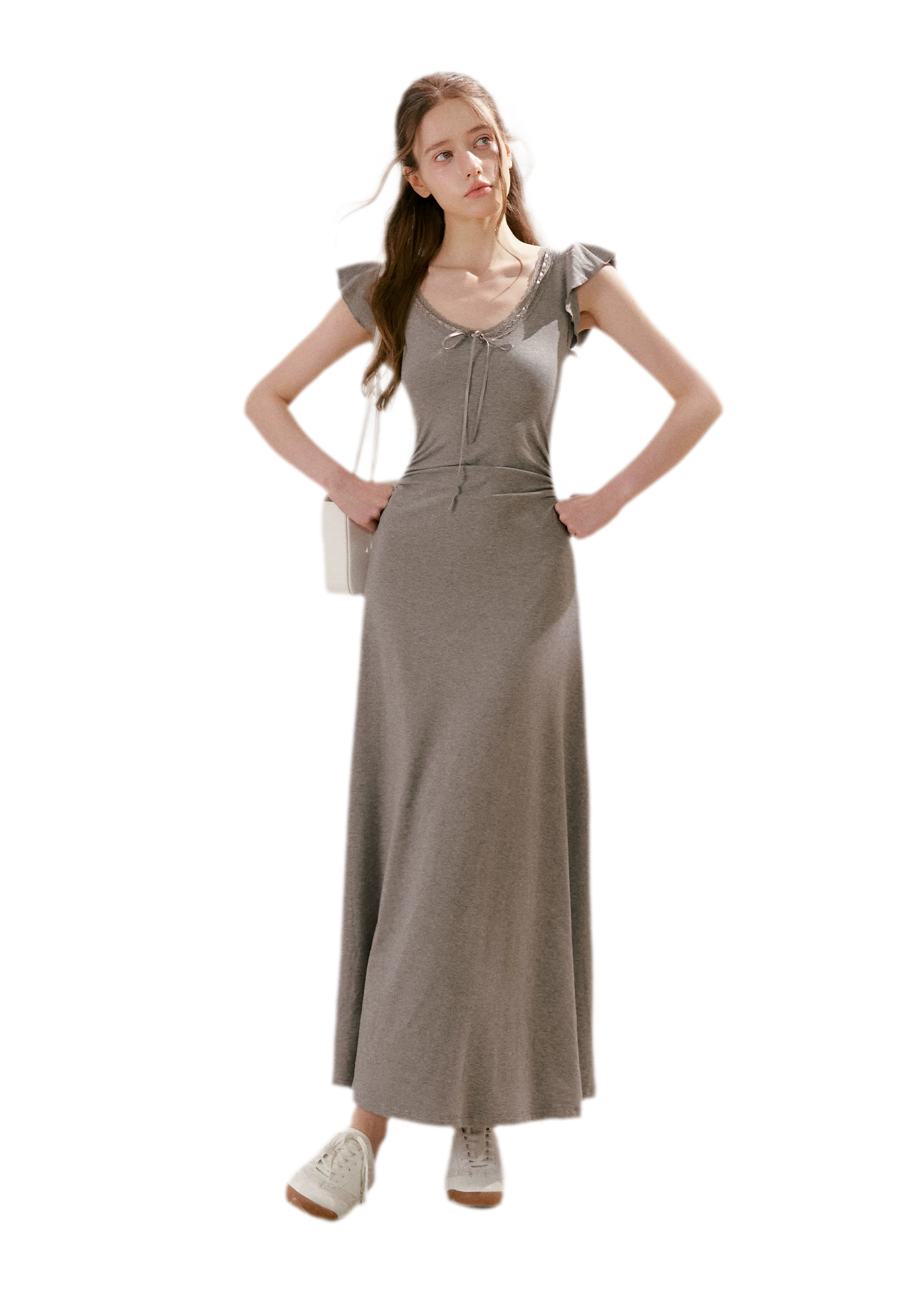 Ribbon A-Line Dress