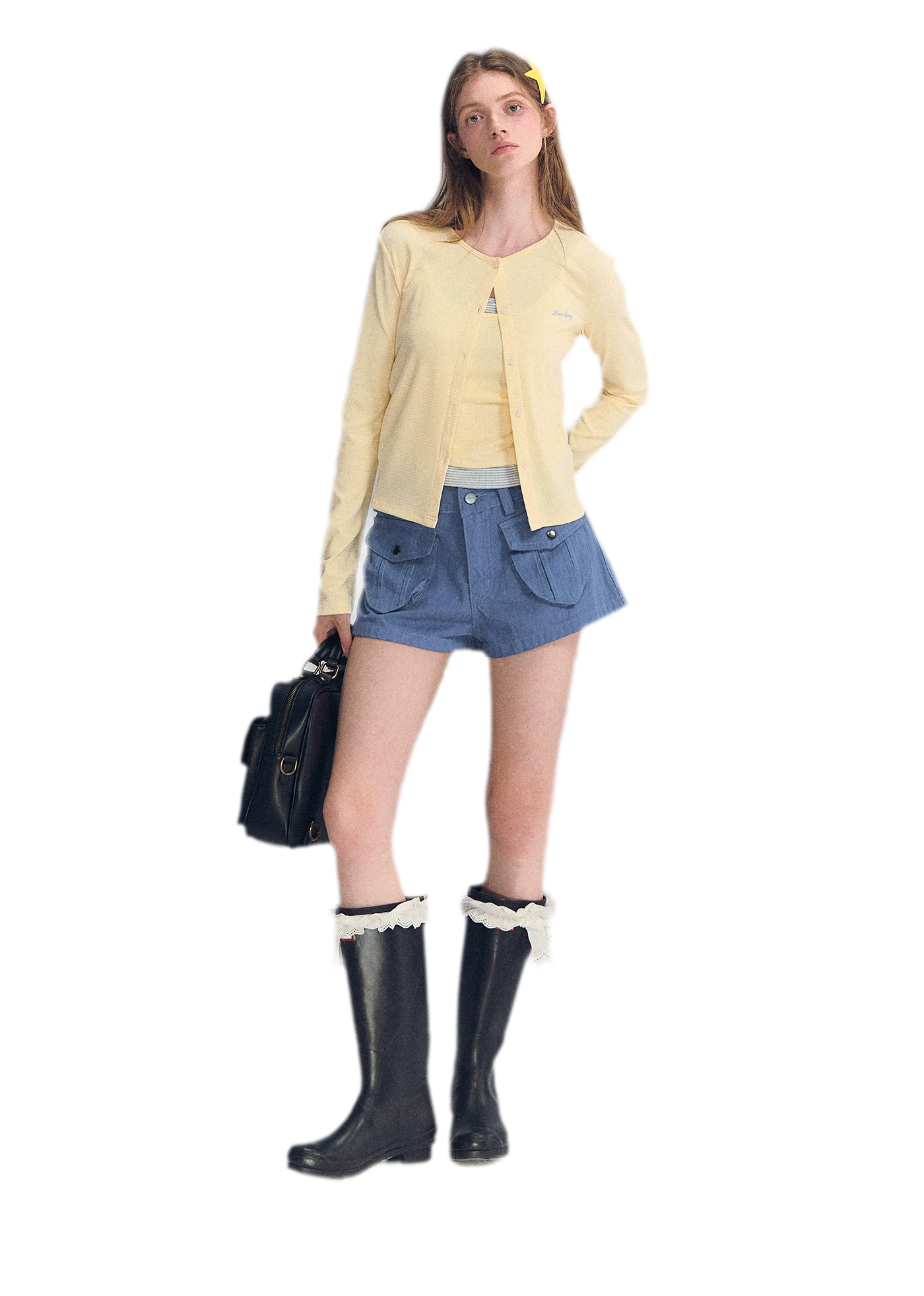 Low-Waist Cargo Shorts