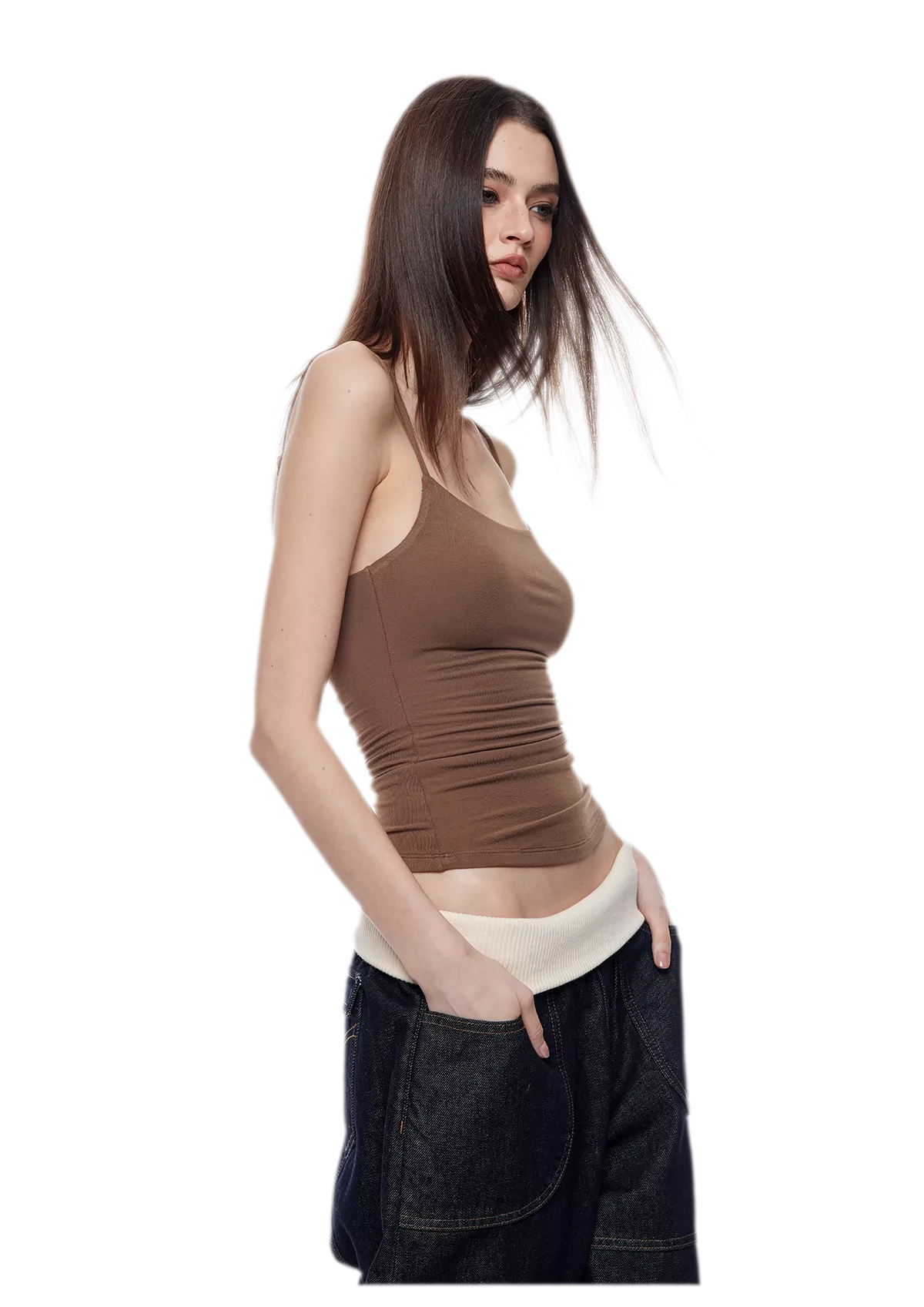 Layered Stretch Camisole Set